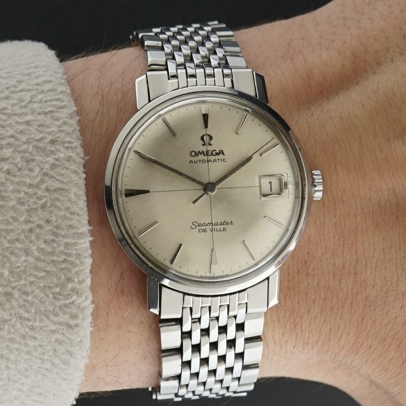 Vintage Omega Seamaster De Ville Automatic Crosshair 166.020 - 34,5mm - 1965