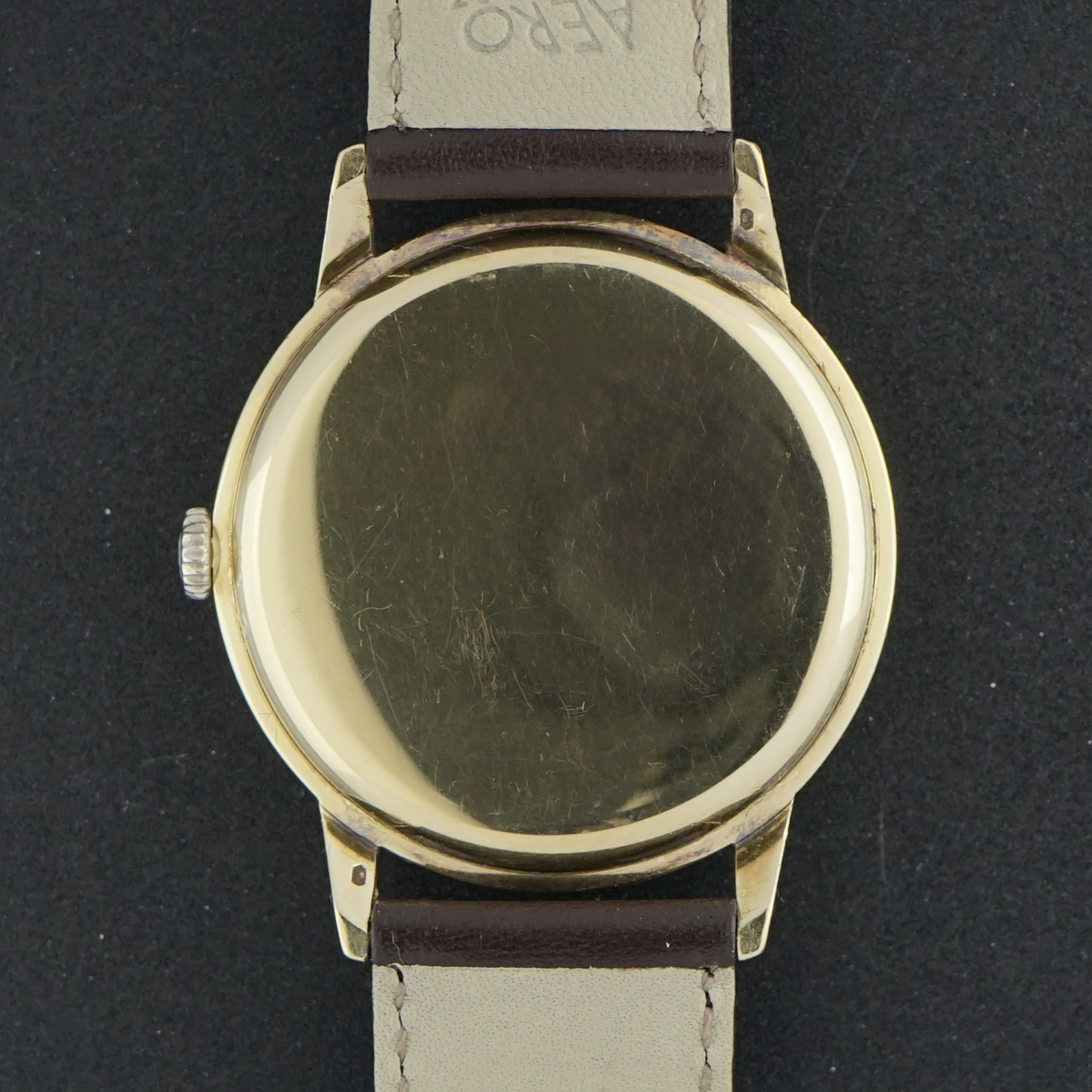 Vintage Omega Small Seconds 14k Solid Yellow Gold 121.010 - 34mm - 1962