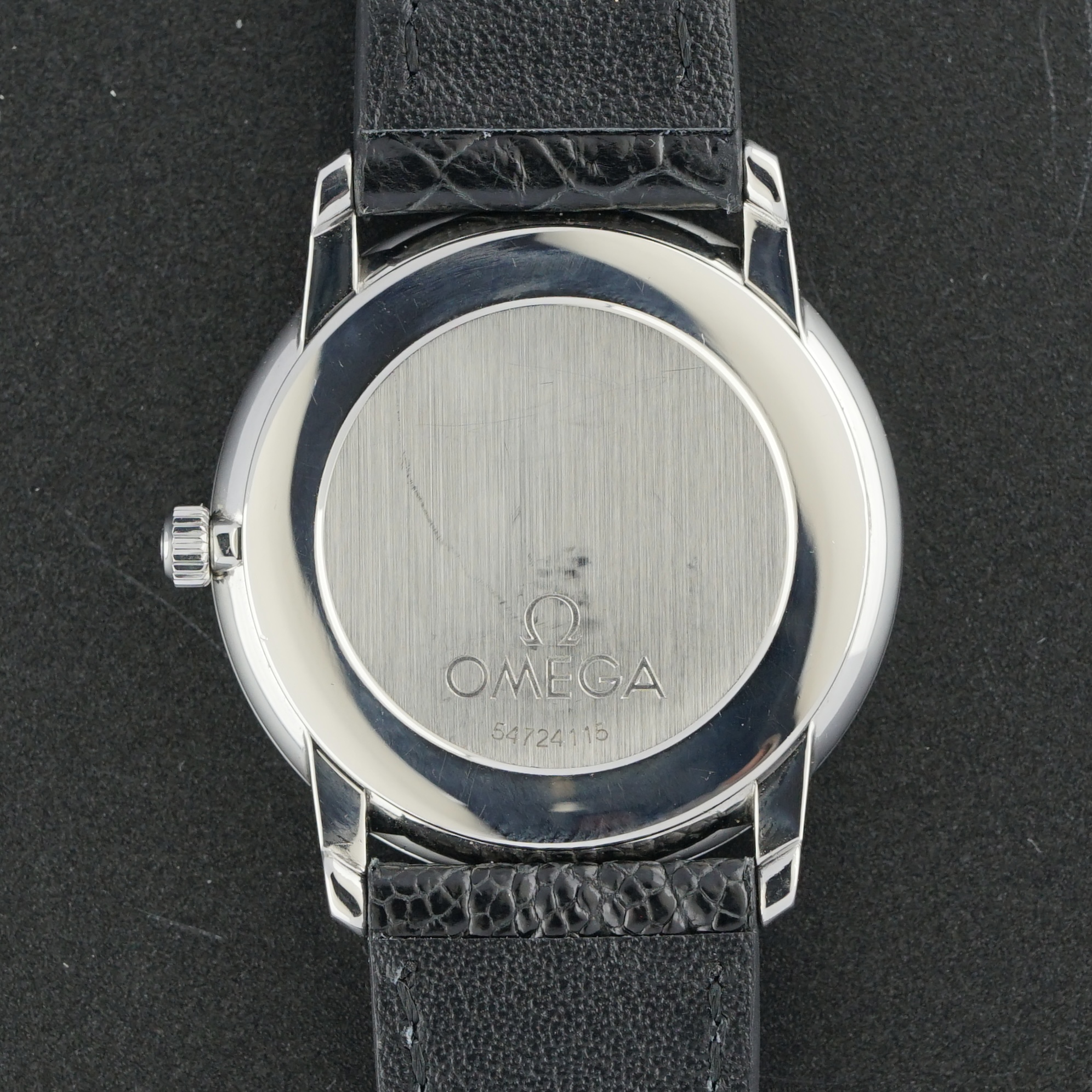 Vintage Omega De Ville Prestige Black dial Manual Wind 125.0050 - 34,5mm - 1993