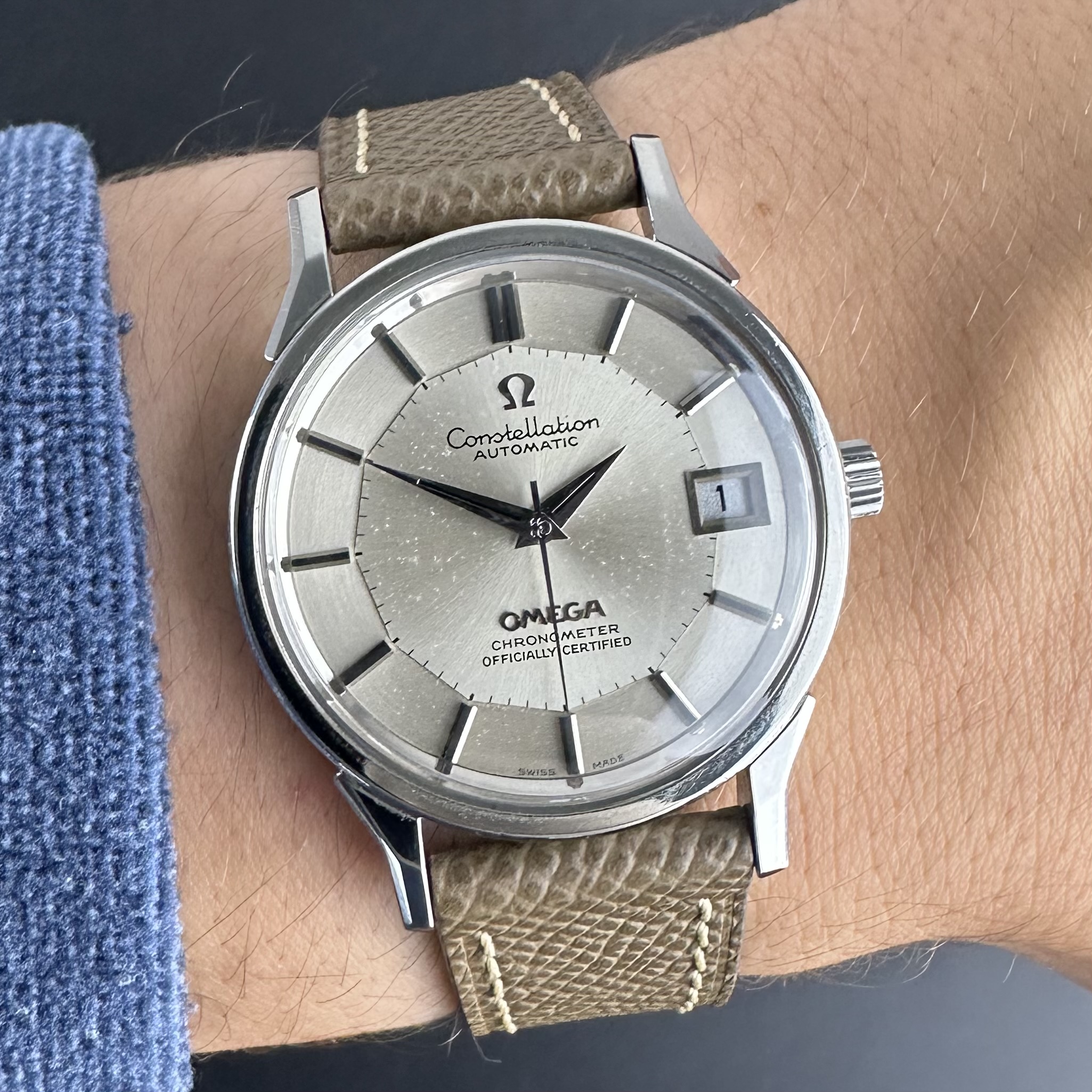 Vintage Omega Constellation “Pie Pan” “Dog Leg” Japan Edition 168.0065 - 34mm - 1973