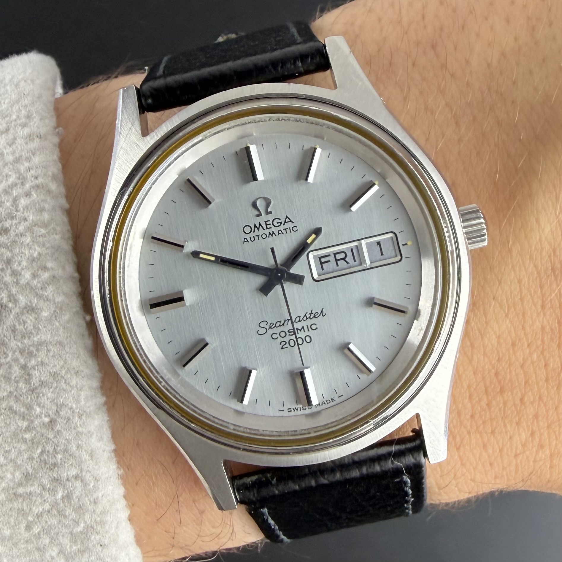 Vintage Omega Seamaster Cosmic 2000 DayDate Automatic 166.0129 - 38mm - 1974