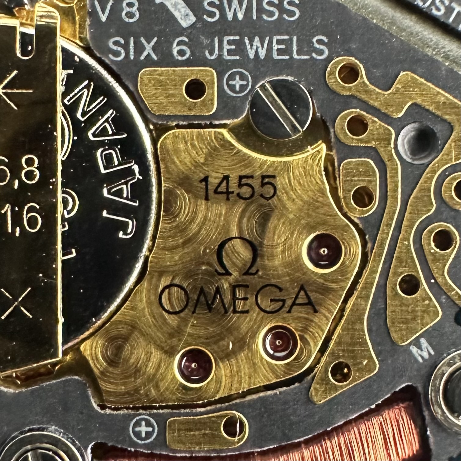 Vintage Omega De Ville Fancy Lugs Tapisserie dial Quartz 191.0229 - 30mm - 1986