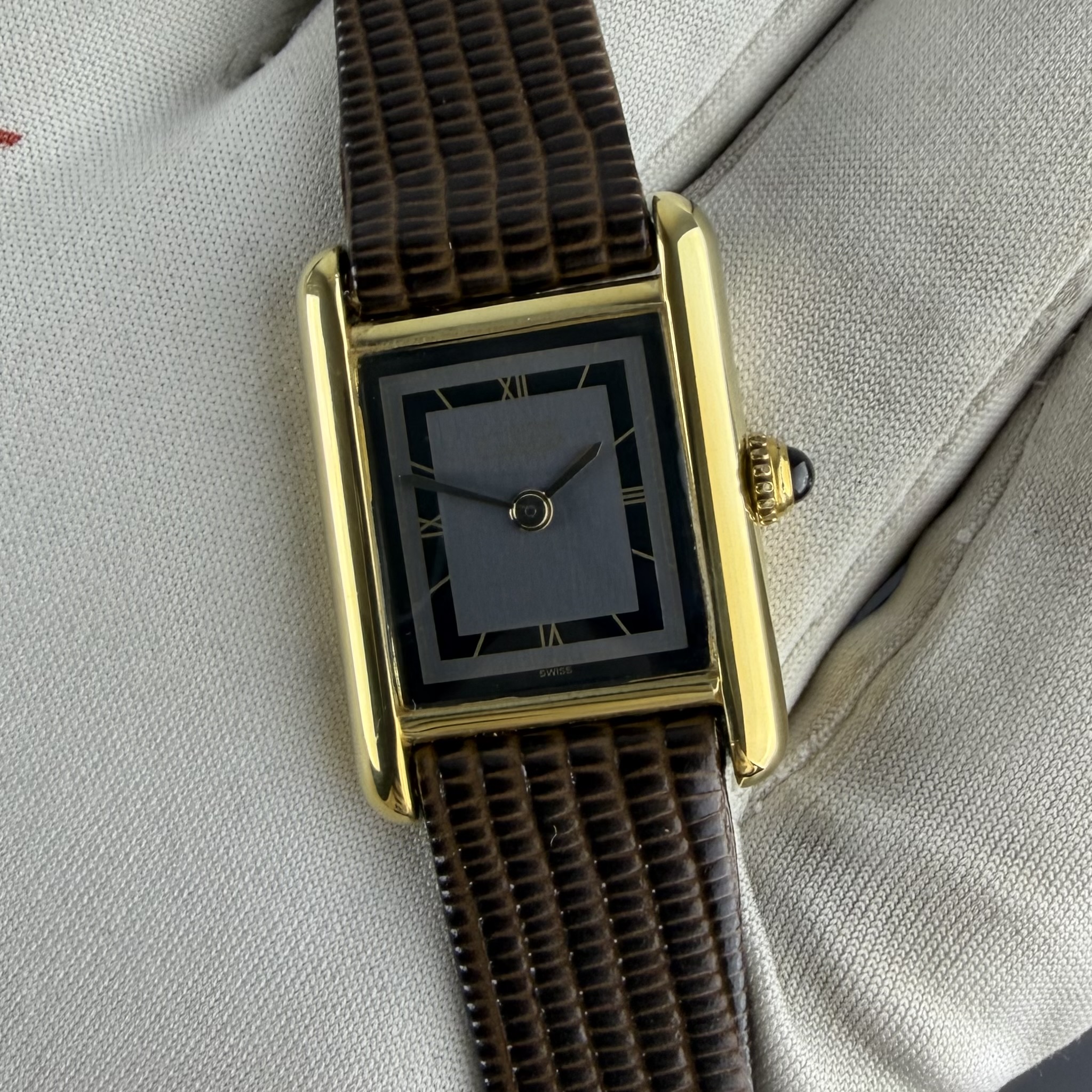 Vintage Cartier Tank Vermeil SM Quartz SM Lady 5057001 - 20,5mm - 1990s