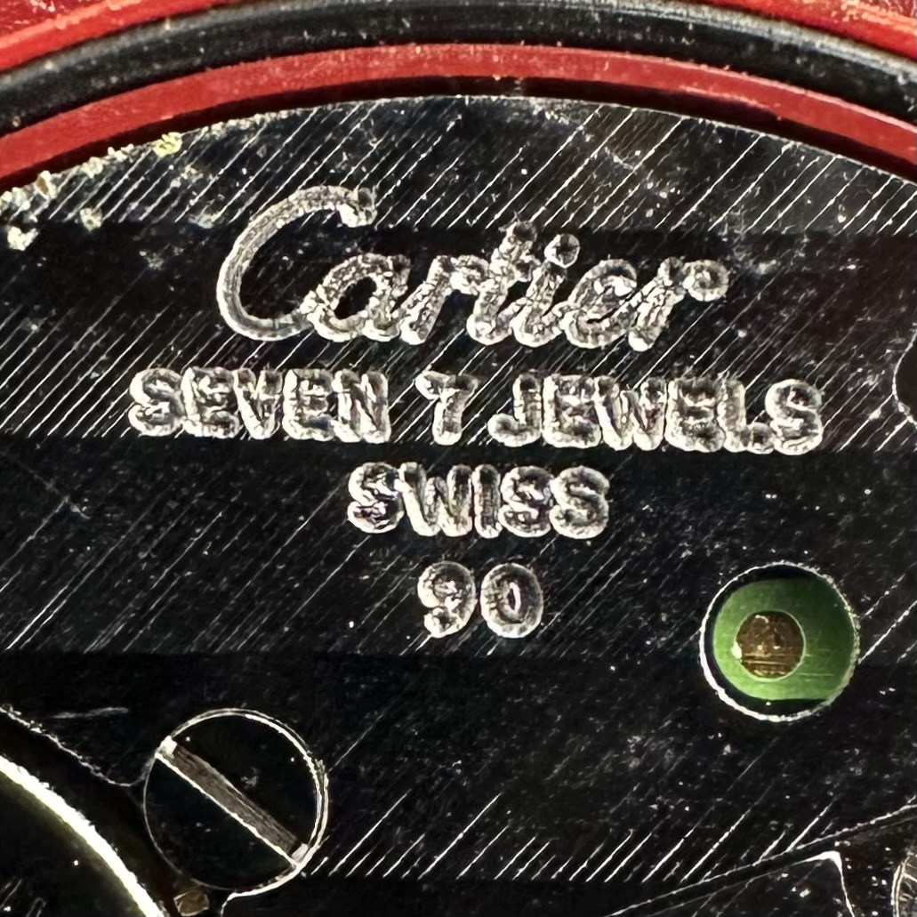 Vintage Cartier Tank Vermeil Silver case SM Lady Quartz 6057002 - 20,5mm - 1990s