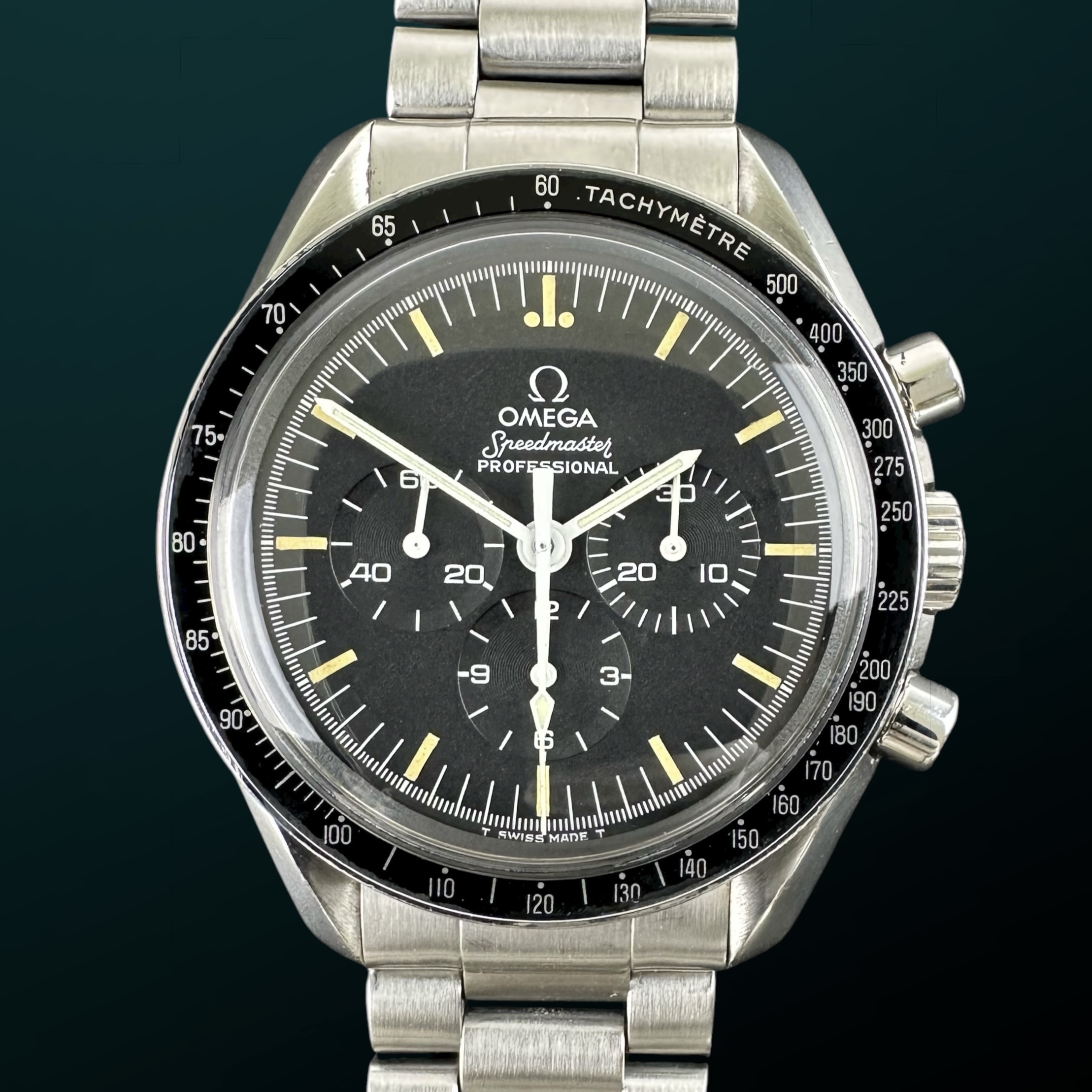 Vintage Omega Speedmaster Professional Moonwatch Tritium dial 145.022 - 42mm - 1980