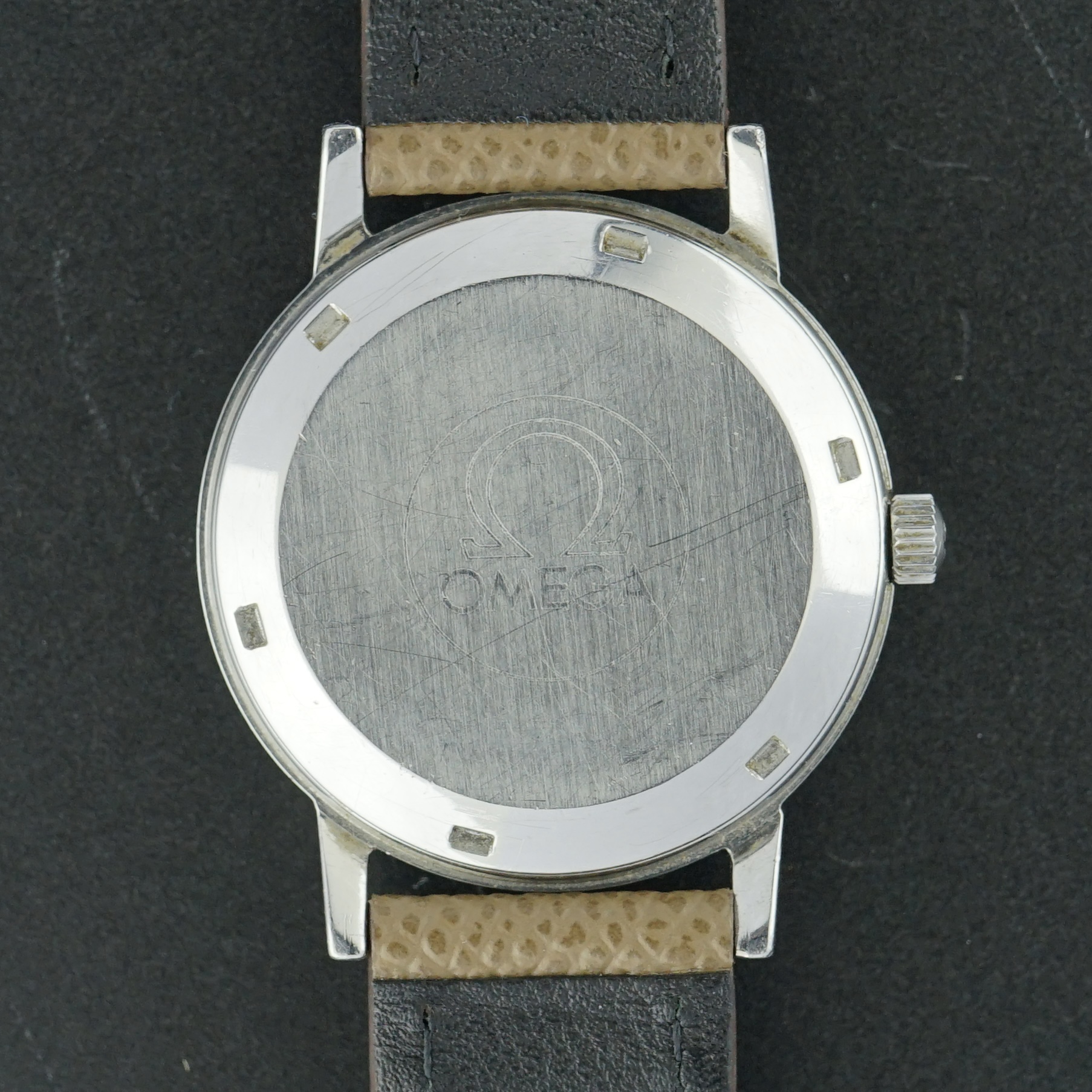 Vintage Omega Genève Automatic Blue dial 166.0163 - 35mm - 1973