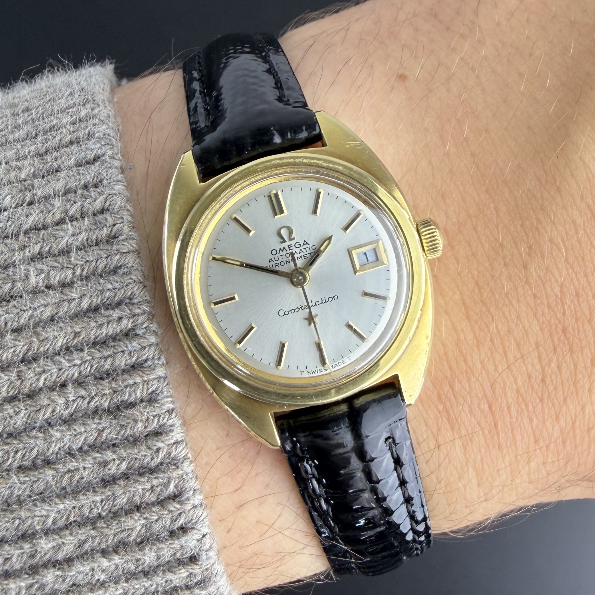 Vintage Omega Constellation Chronometer C-Shape Lady 568.001 - 25mm - 1968