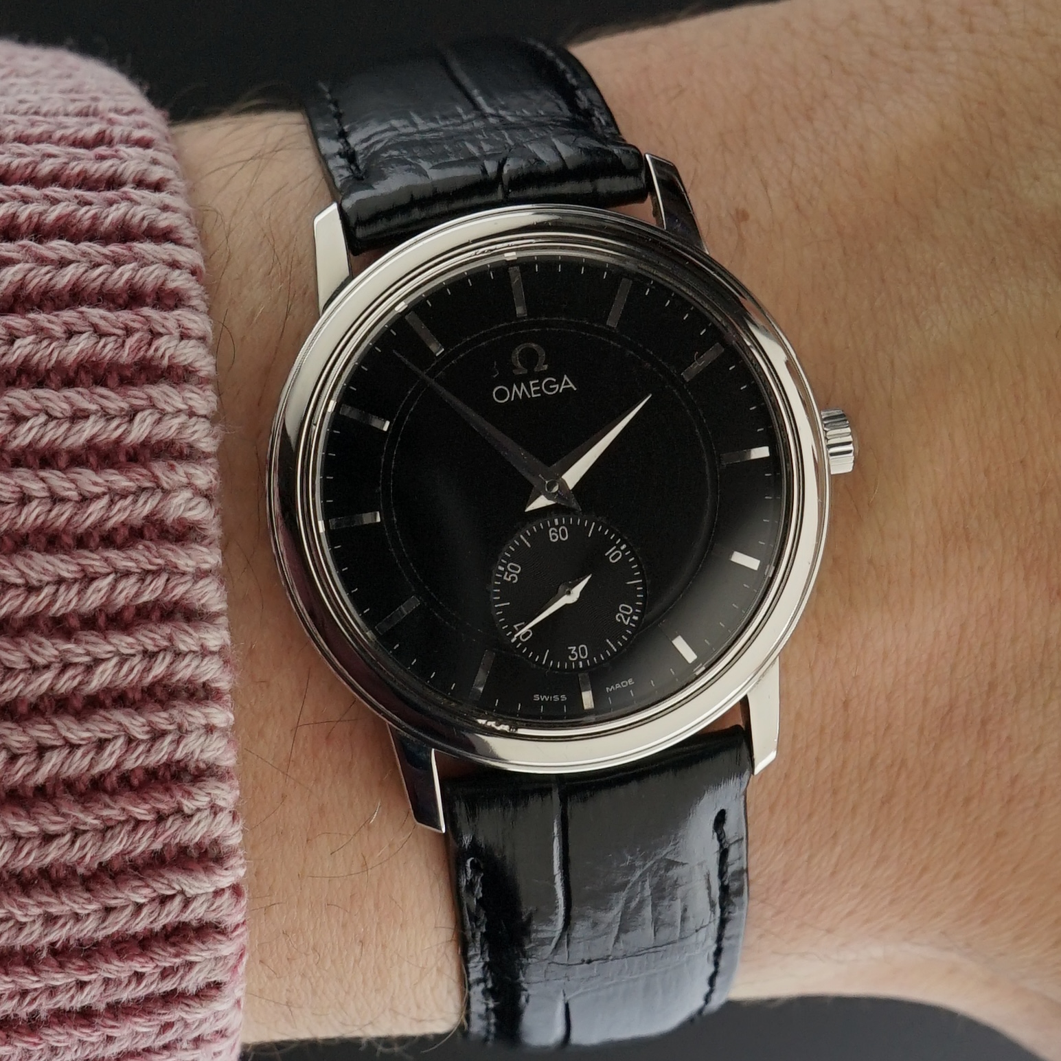 Vintage Omega De Ville Prestige Subdial Manual Wind 4820.51 - 34,5mm - 1993