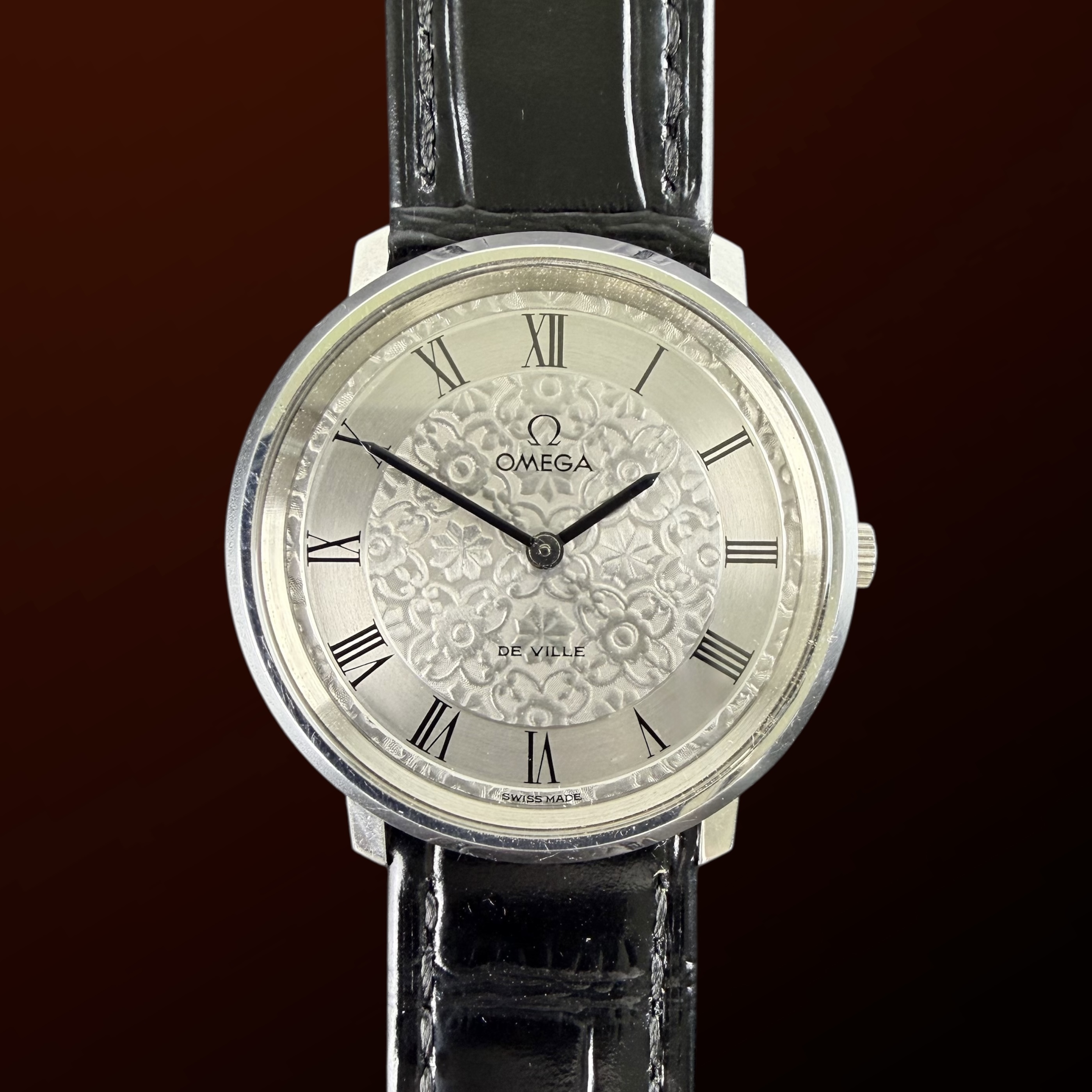 Vintage Omega De Ville Floral Dial 111.0107 - 33mm - 1973