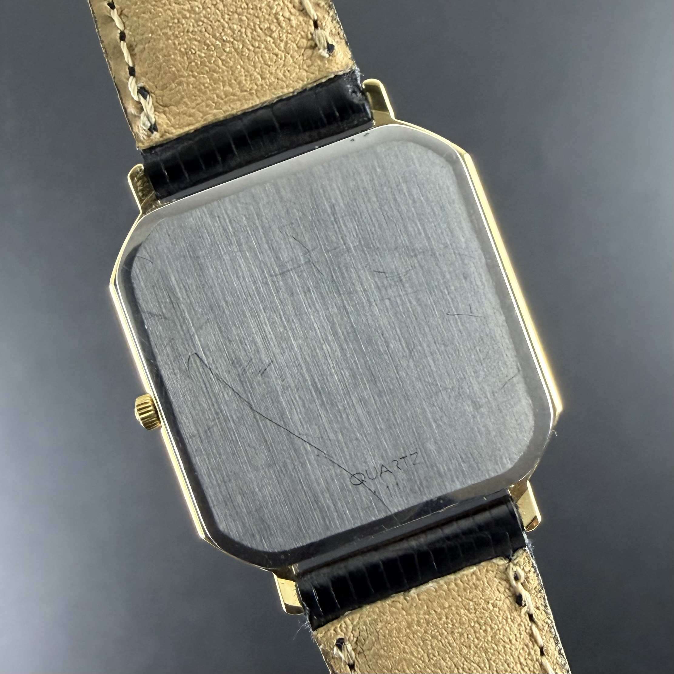 Vintage Omega De Ville Quartz Octagonal Tank 191.0192 - 27mm - 1982