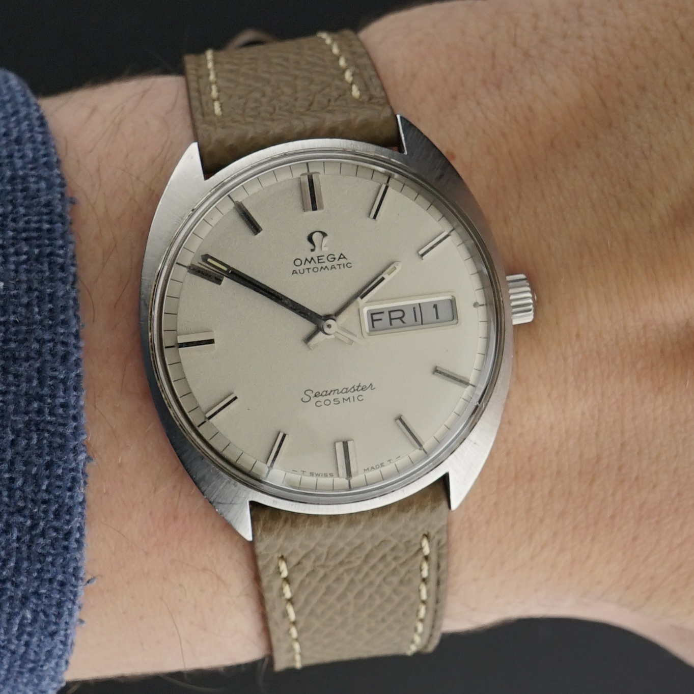 Vintage Omega Seamaster Cosmic DayDate Automatic 166.036 - 35mm - 1969