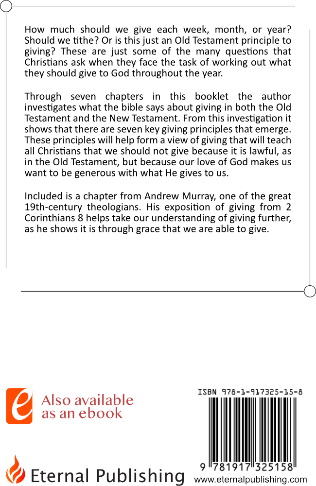 Generous Giving - ebook