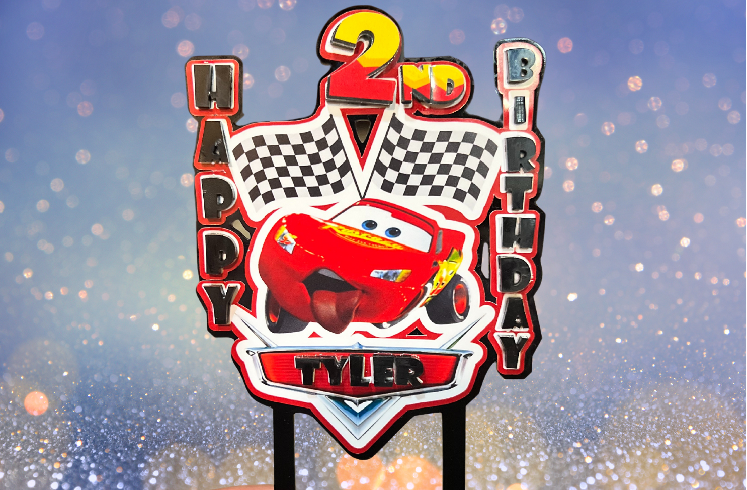 Unique Celebration Dessert Toppers 