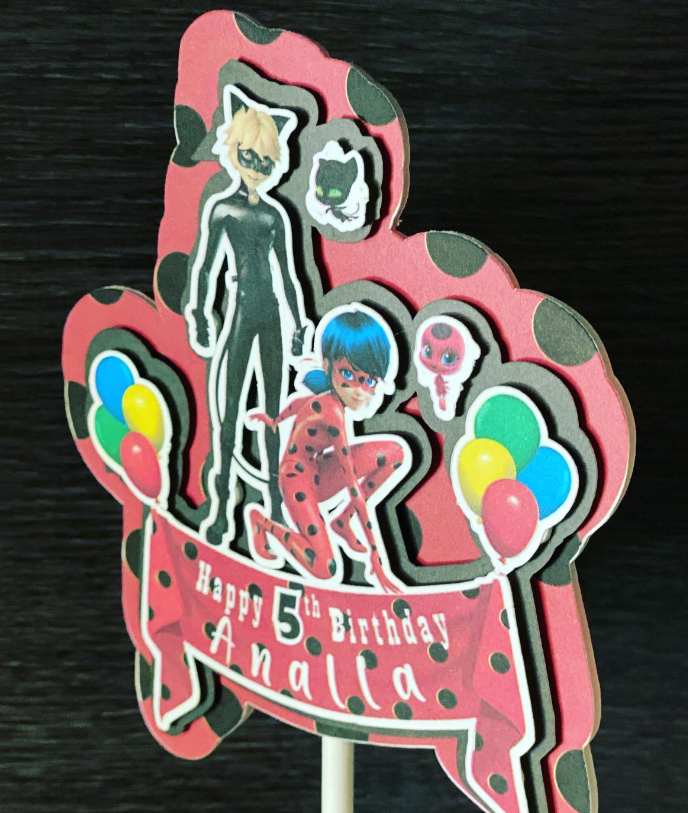 Unique Celebration Dessert Toppers 