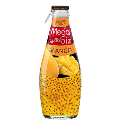 Boisson de graines de basilic Megabiz dans différentes saveurs