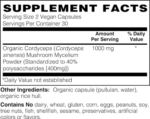Cordyceps Mushroom