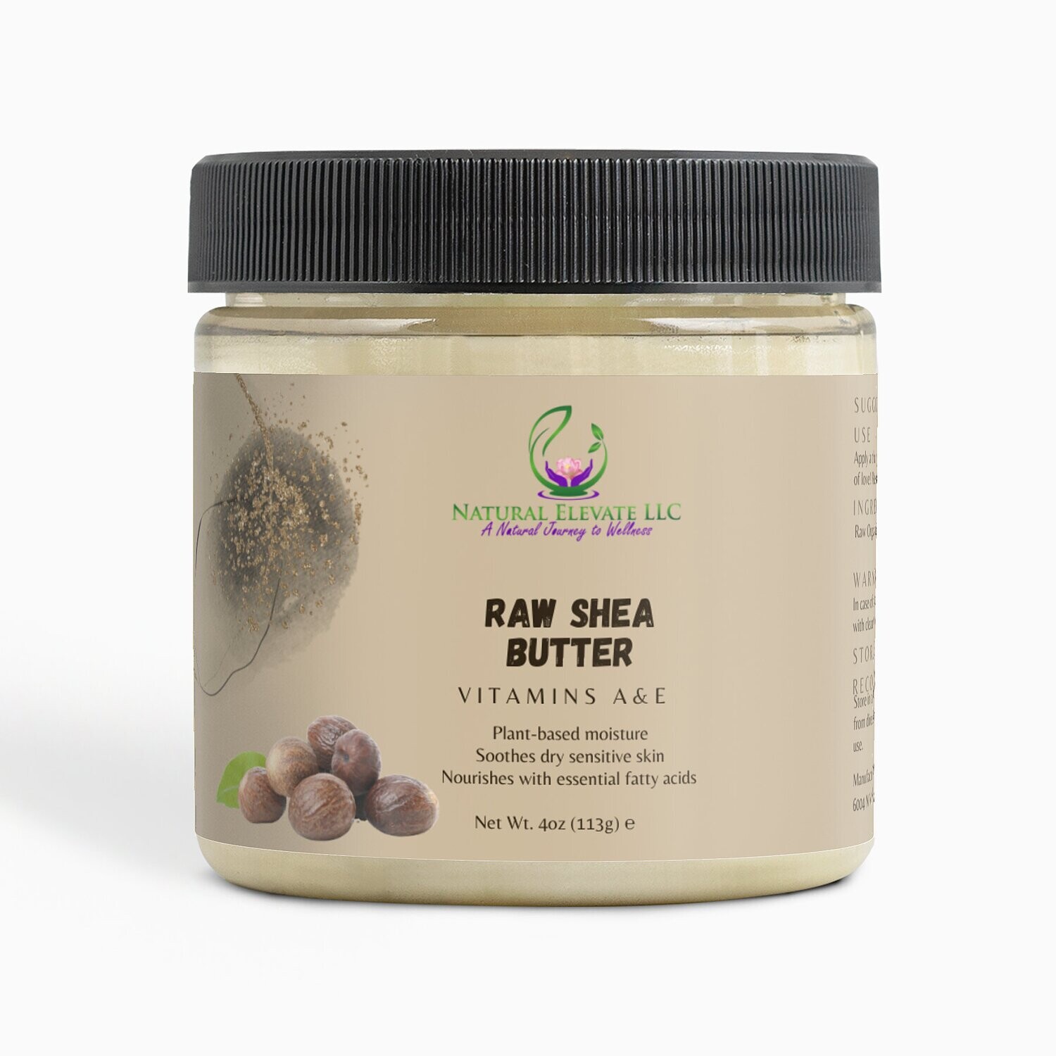 Raw Shea Butter 4.oz