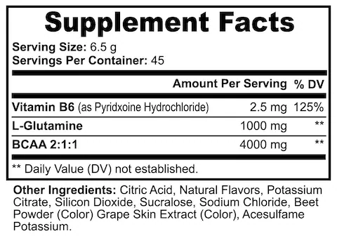 BCAA Post Workout Powder (Honeydew/Watermelon)