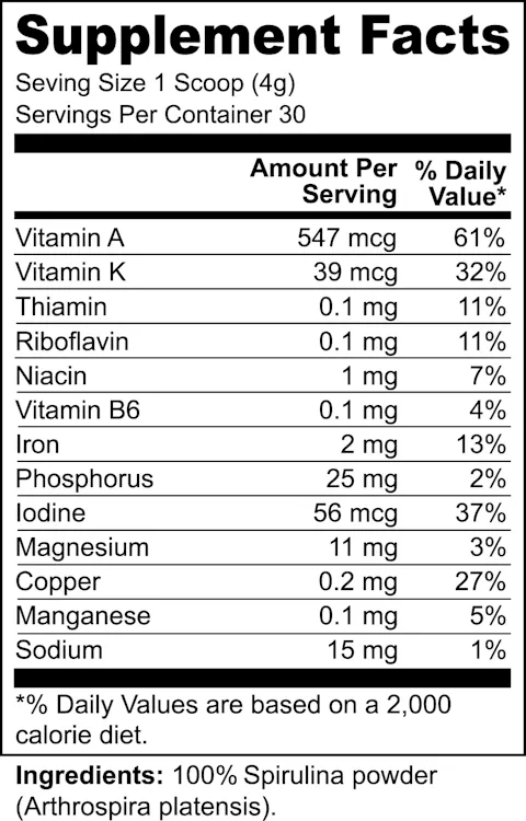 Spirulina Powder