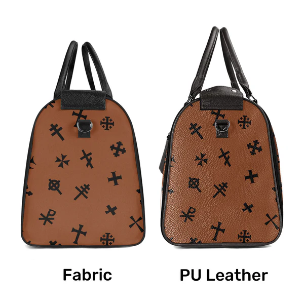 Lion - Personalized Leather Duffle Bag
