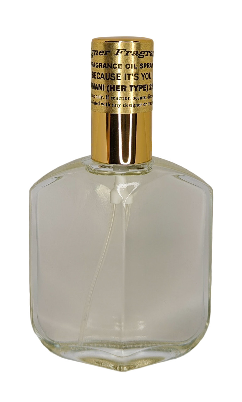 Fragrance Oil Spray 2oz (RIDGED SQUARE)