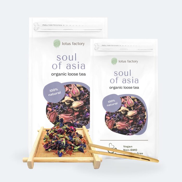 SOUL OF ASIA (Butterfly Pea, Safflower, Roselle, Wild Rose)