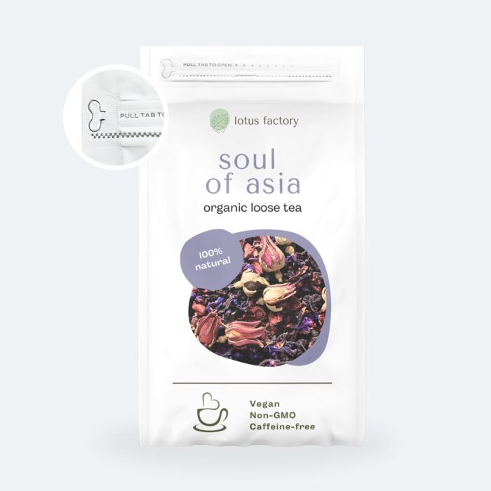 SOUL OF ASIA (Butterfly Pea, Safflower, Roselle, Wild Rose)