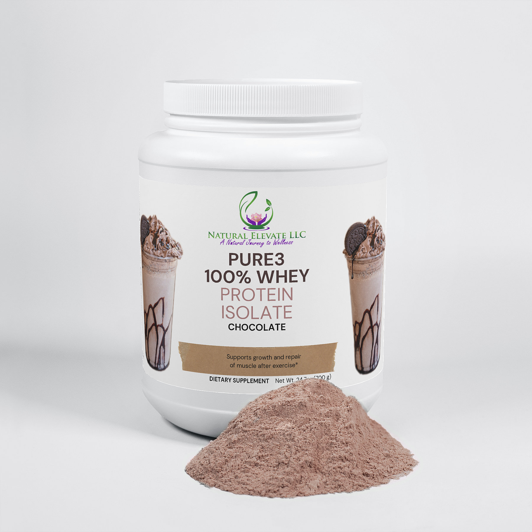 PURE3 100% Whey Protein Isolate