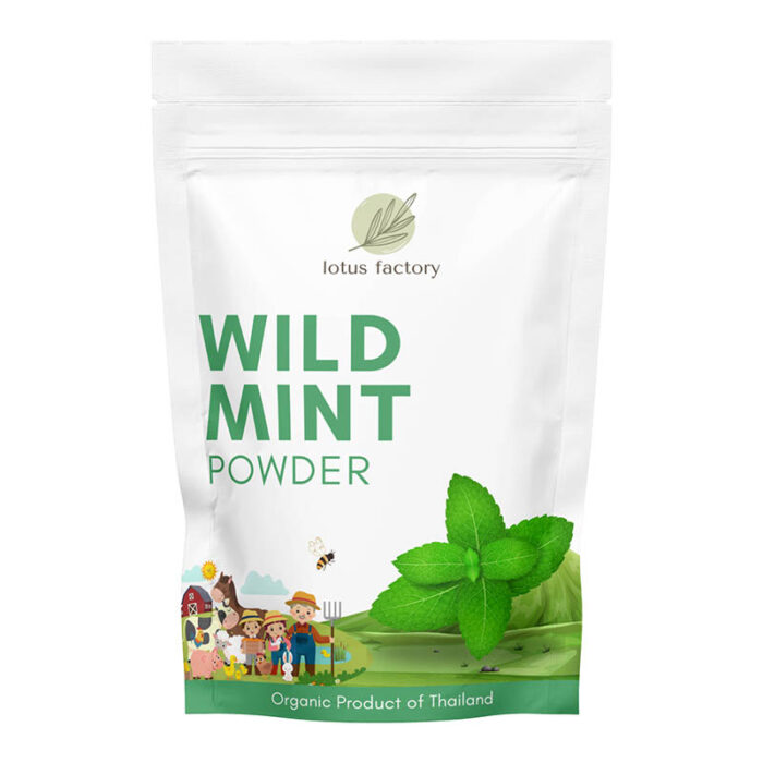 Wild mint leaf powder