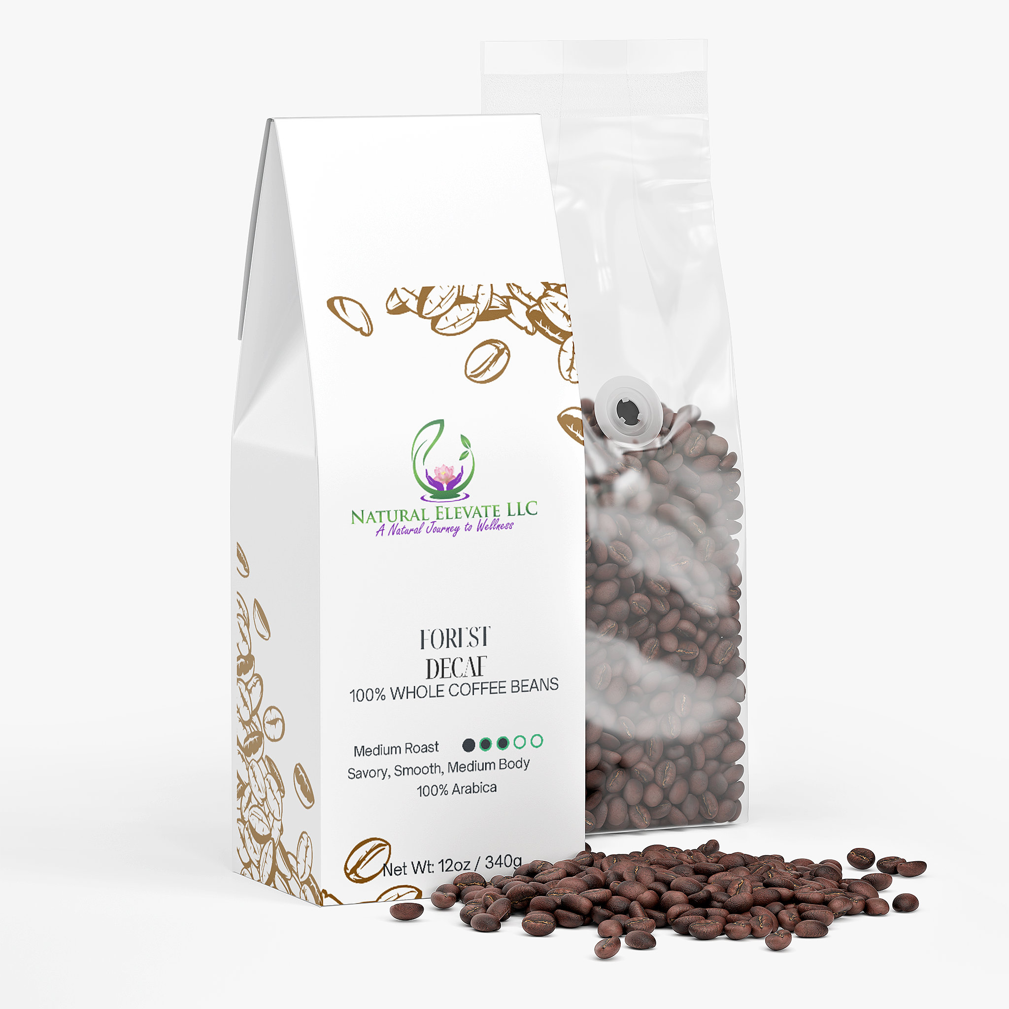 Forest Decaf Whole Coffee Beans