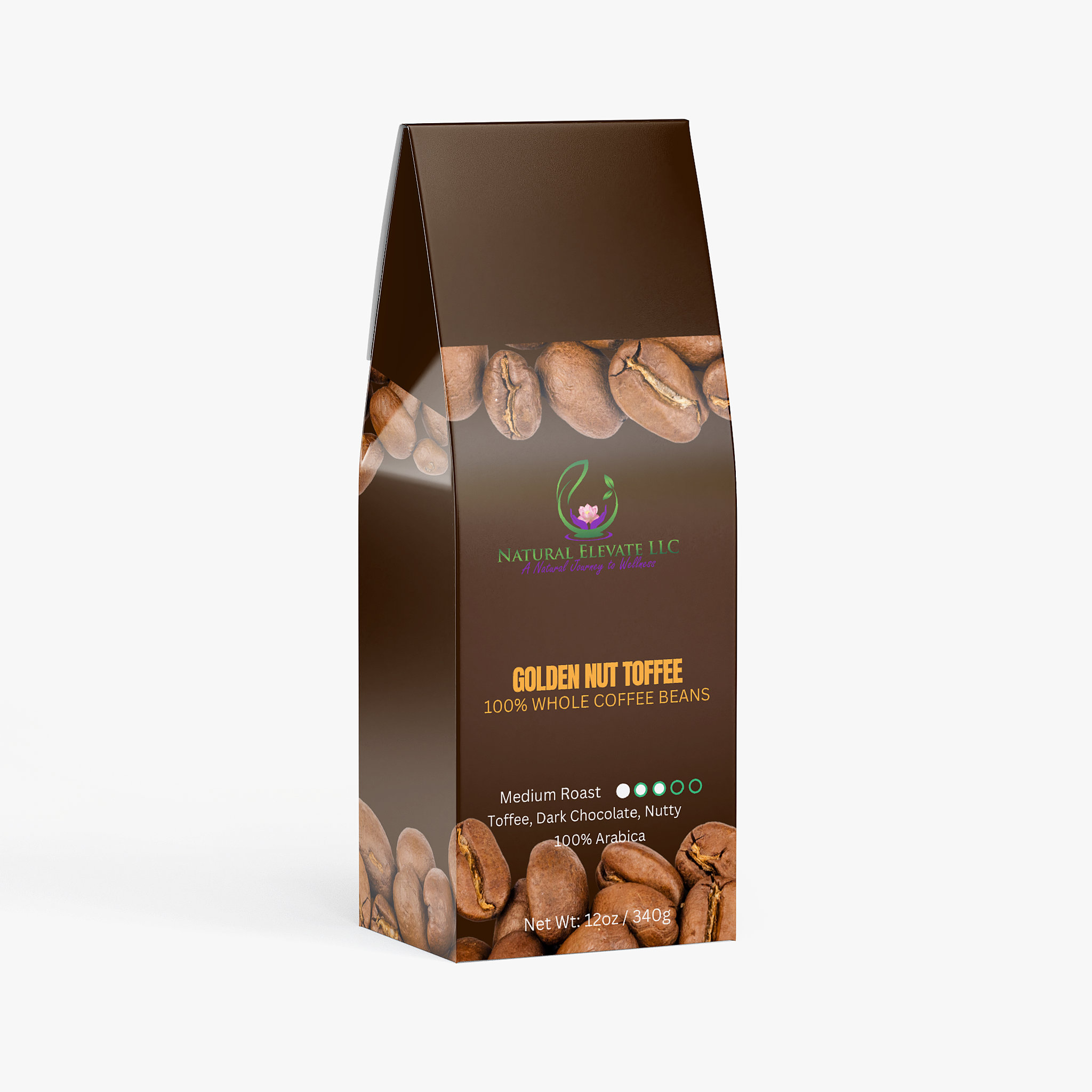 Golden Nut Toffee Whole Coffee Beans