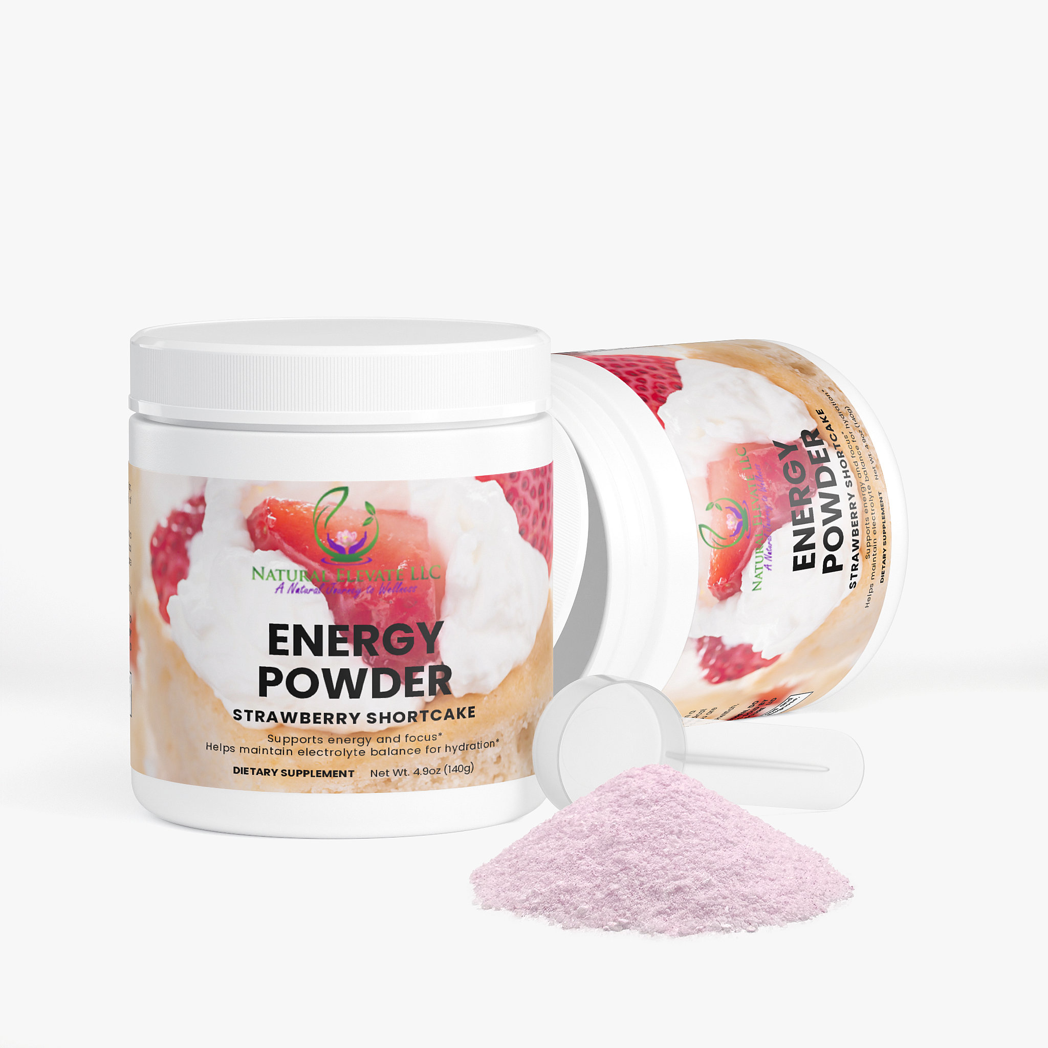 Energy Powder - Strawberry Shortcake