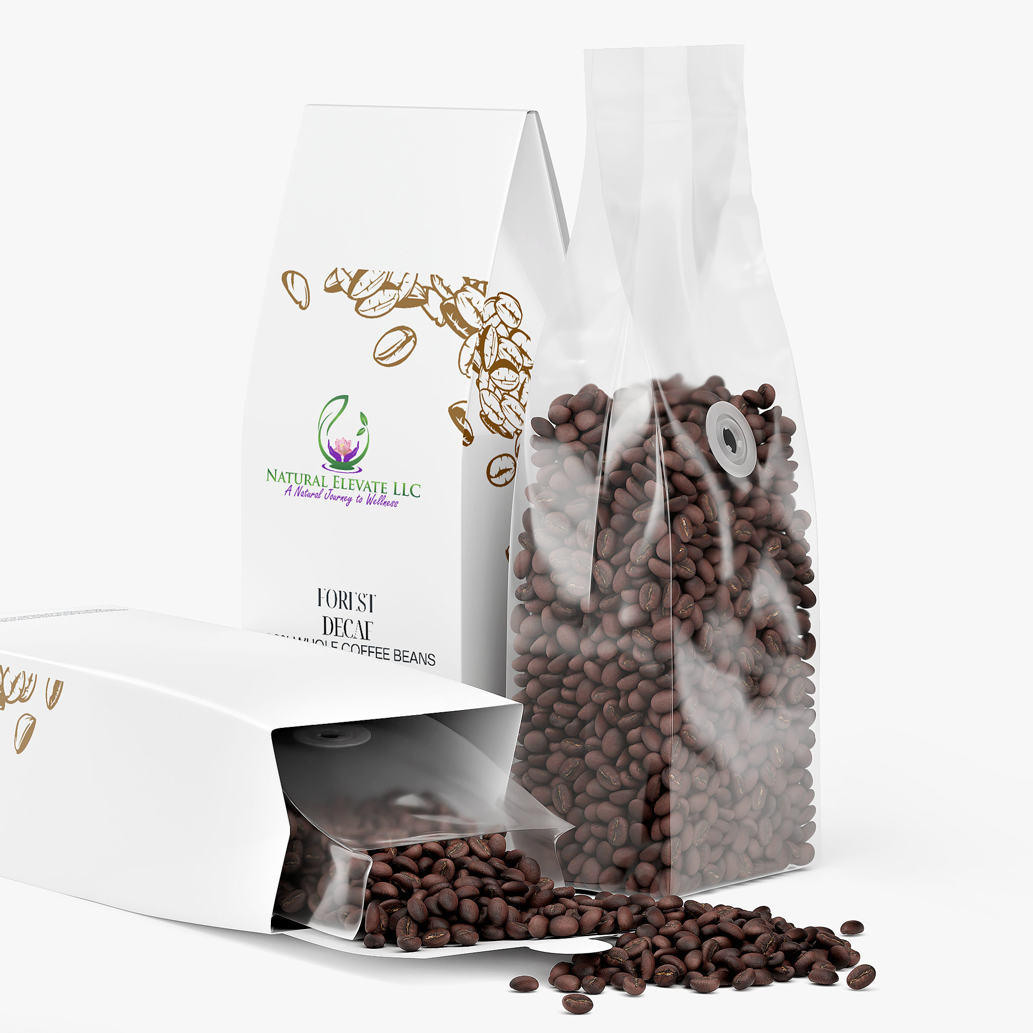 Forest Decaf Whole Coffee Beans