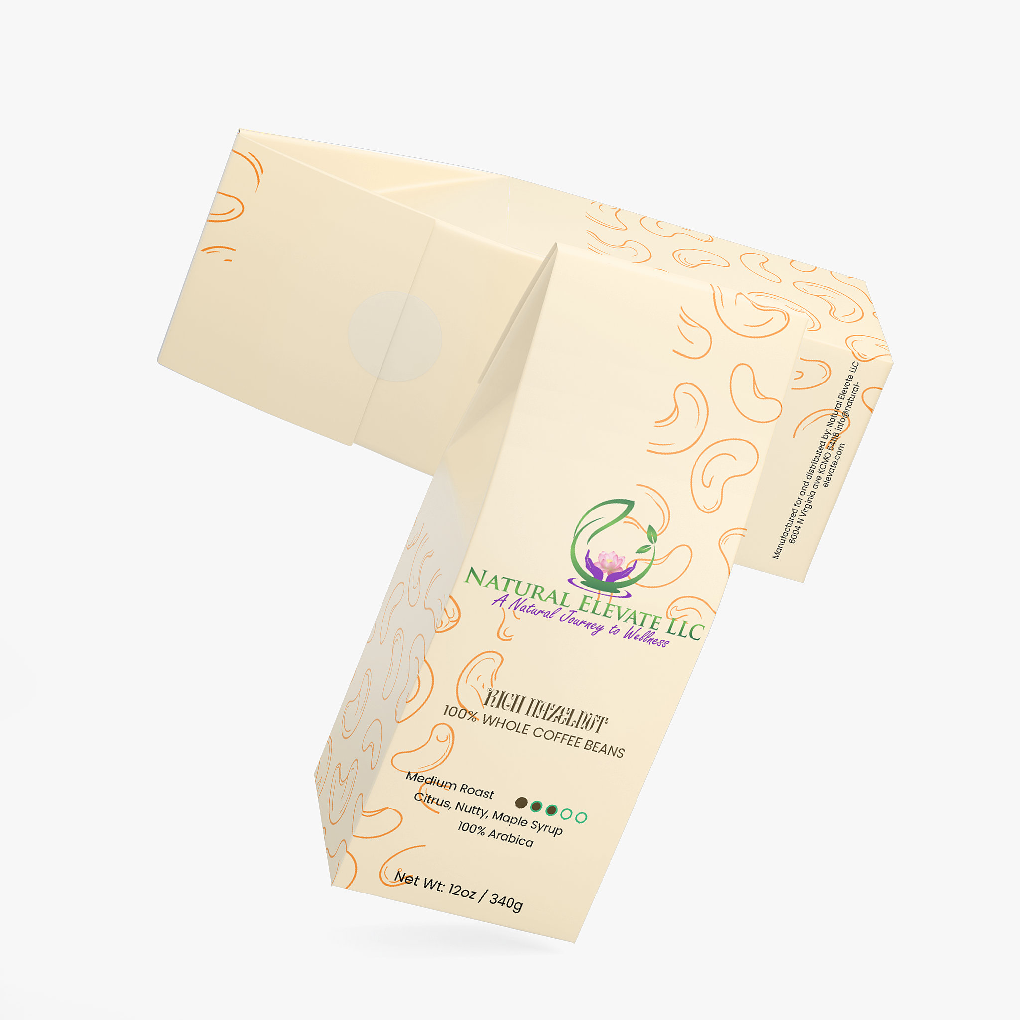 Rich Hazelnut Coffee (Medium Roast)