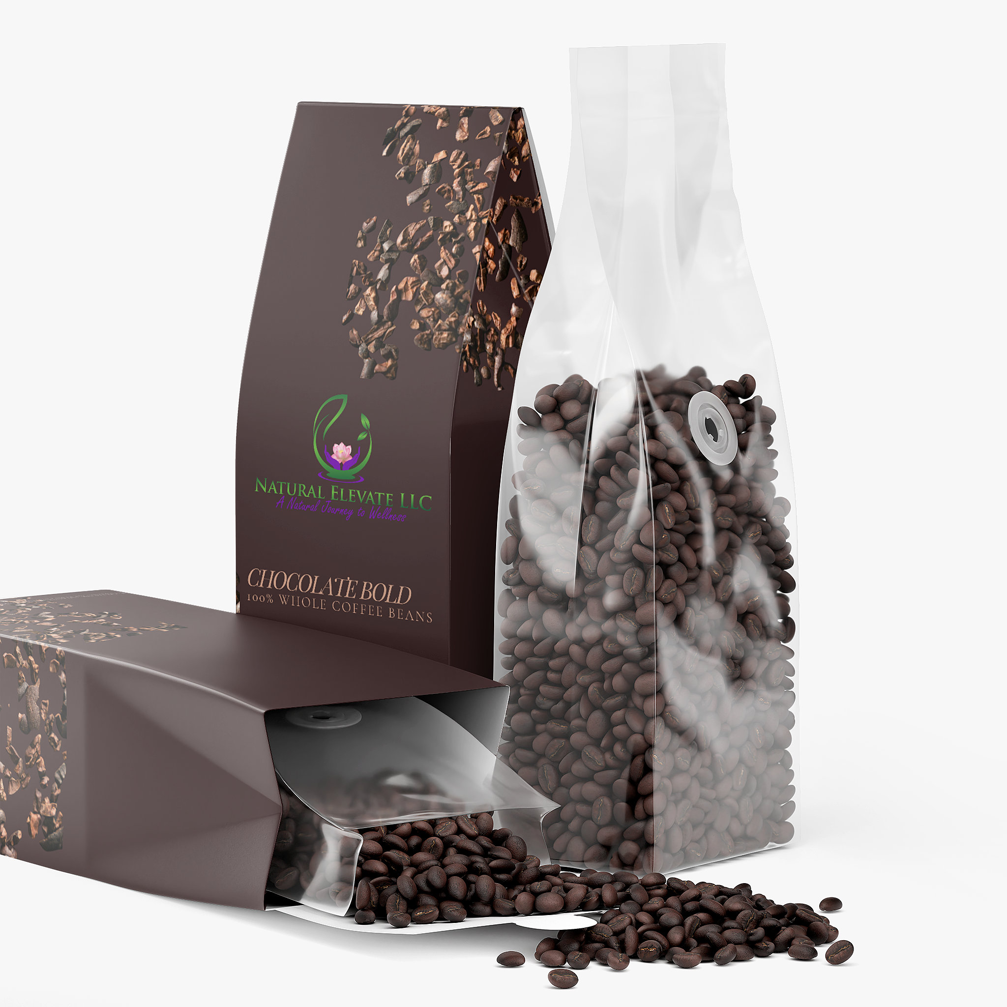 Chocolate Bold Whole Coffee Beans