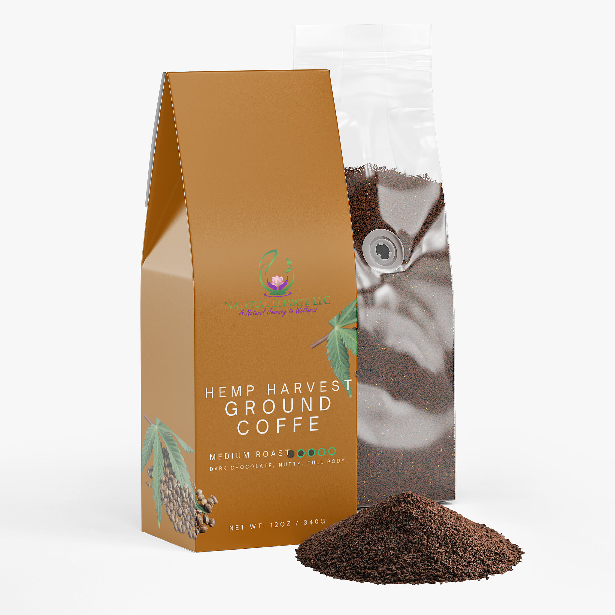 Hemp Harvest Ground Coffee