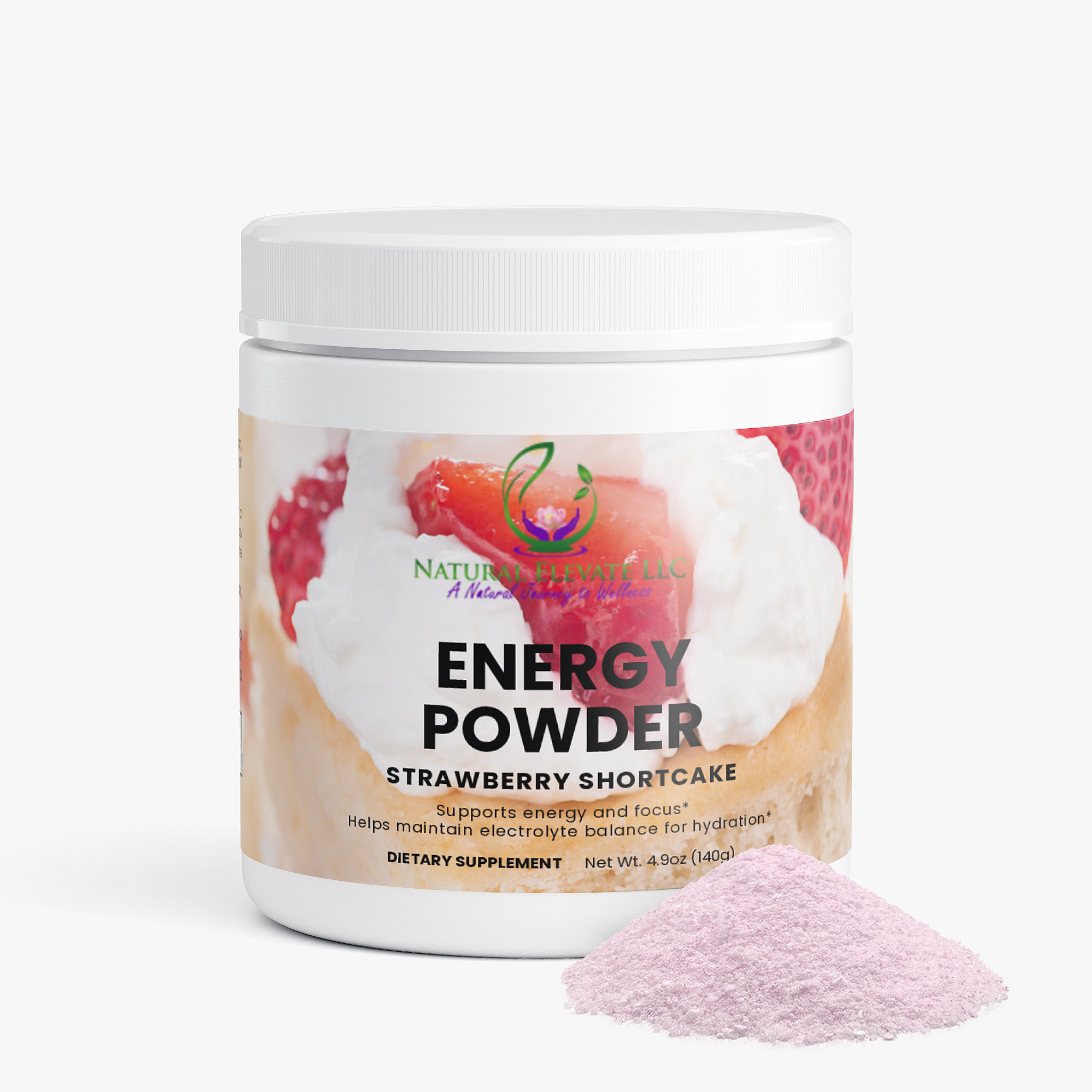 Energy Powder - Strawberry Shortcake