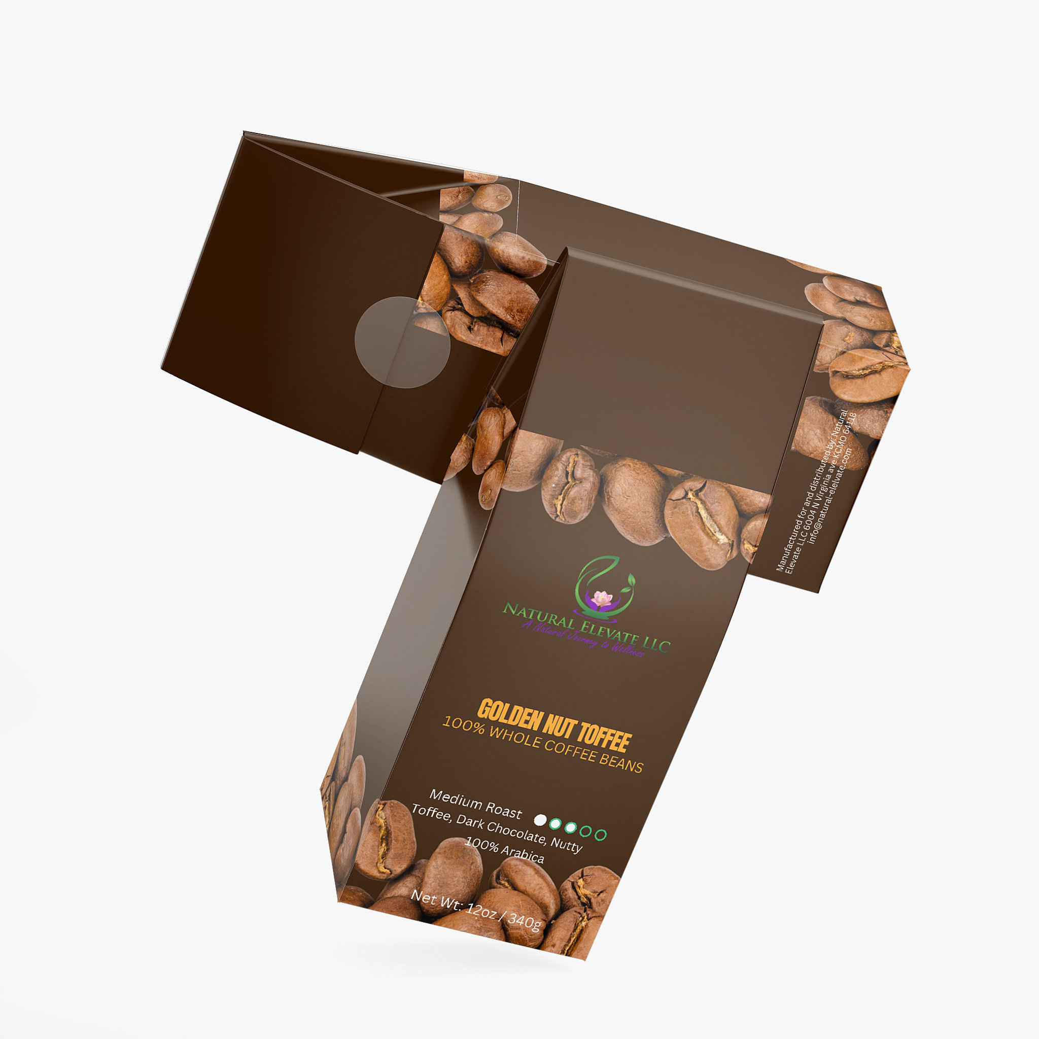 Golden Nut Toffee Whole Coffee Beans