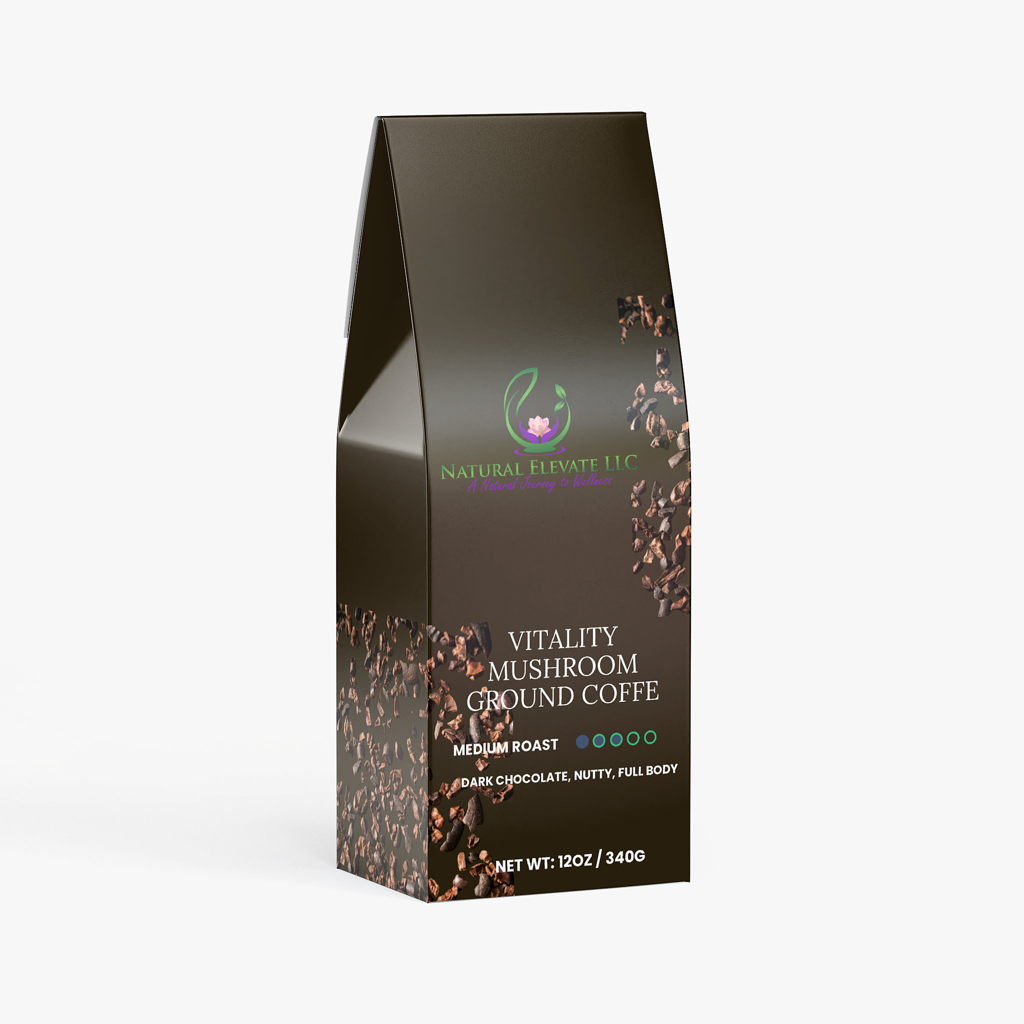 Vitality Mushroom Ground Coffee