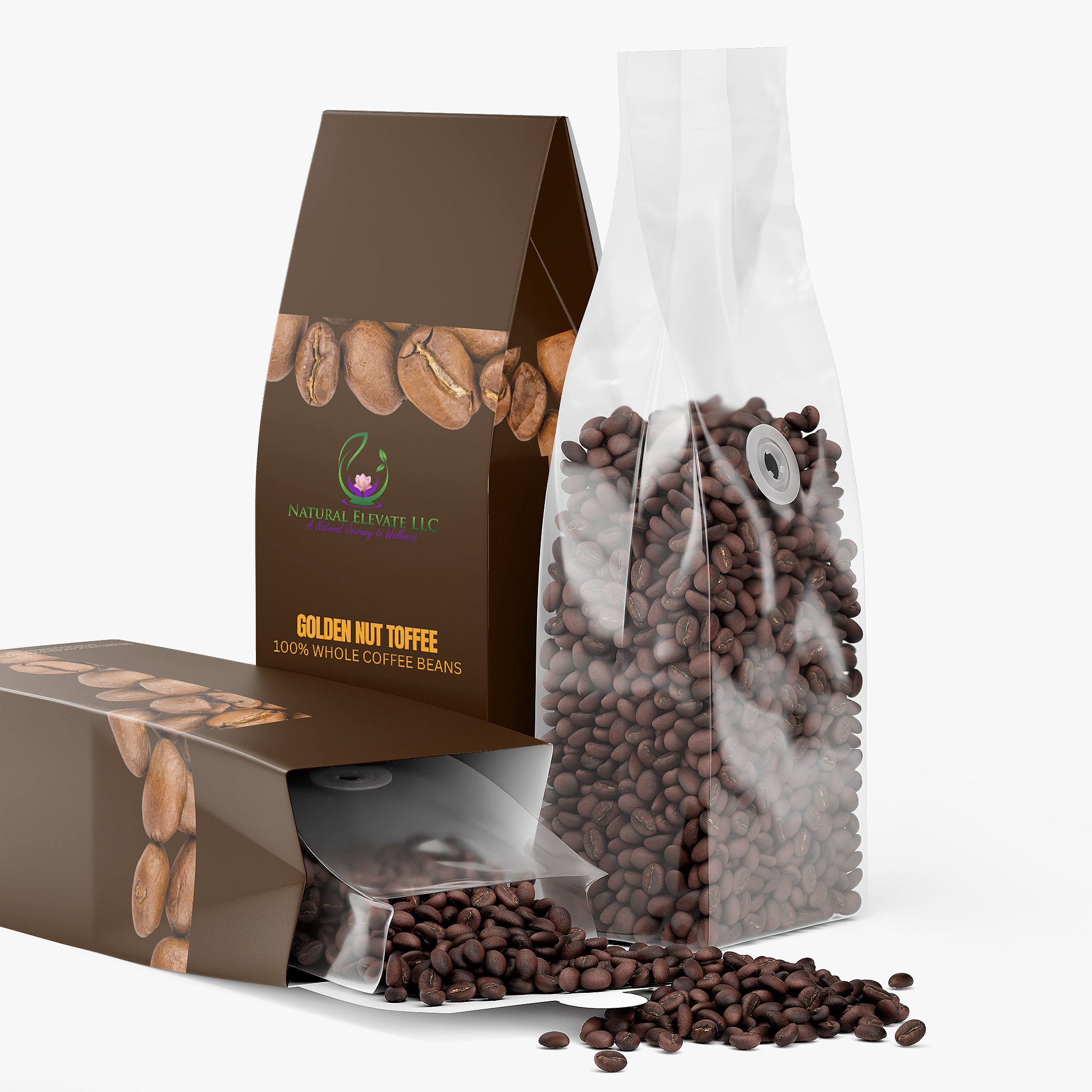 Golden Nut Toffee Whole Coffee Beans