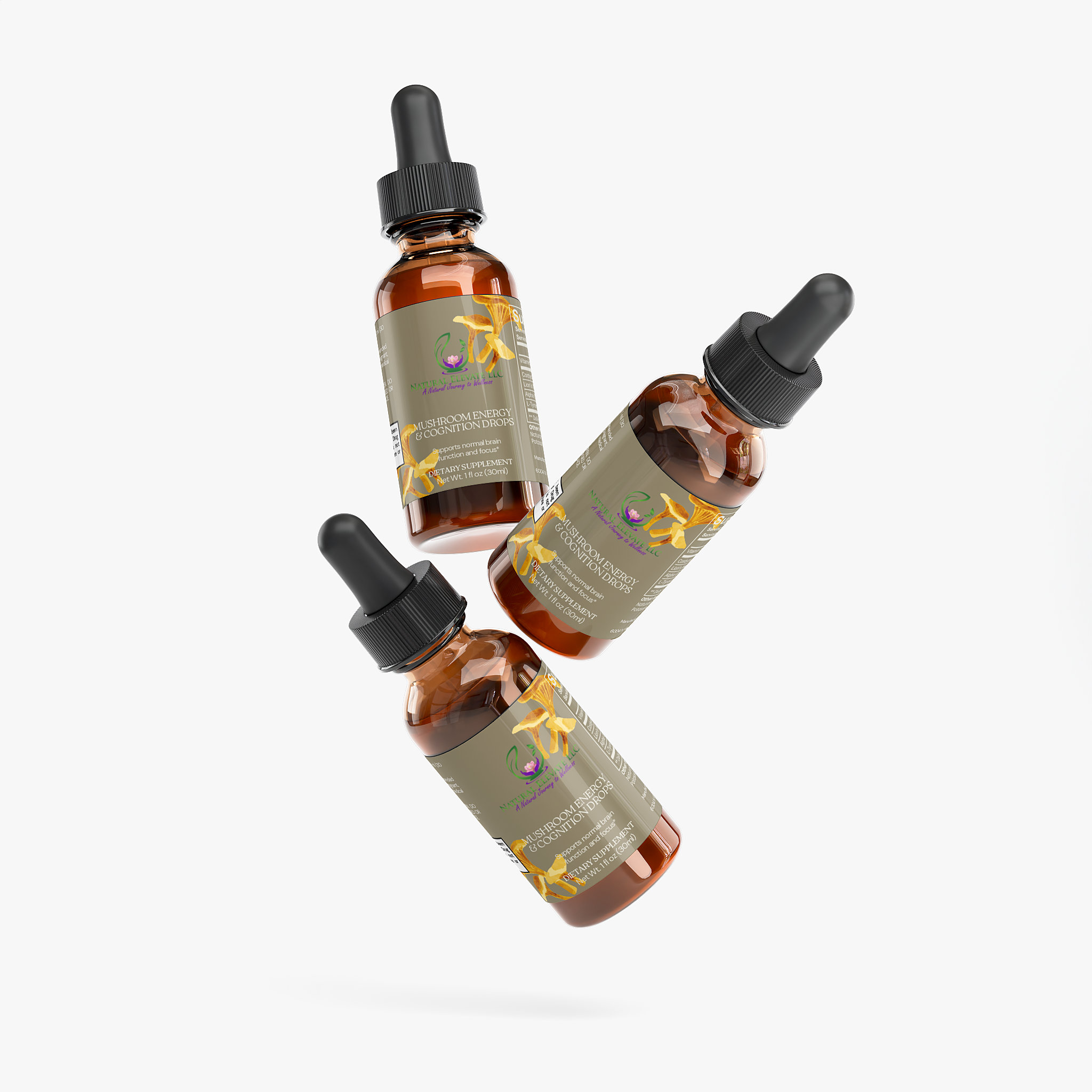 Mushroom Energy & Cognition Drops