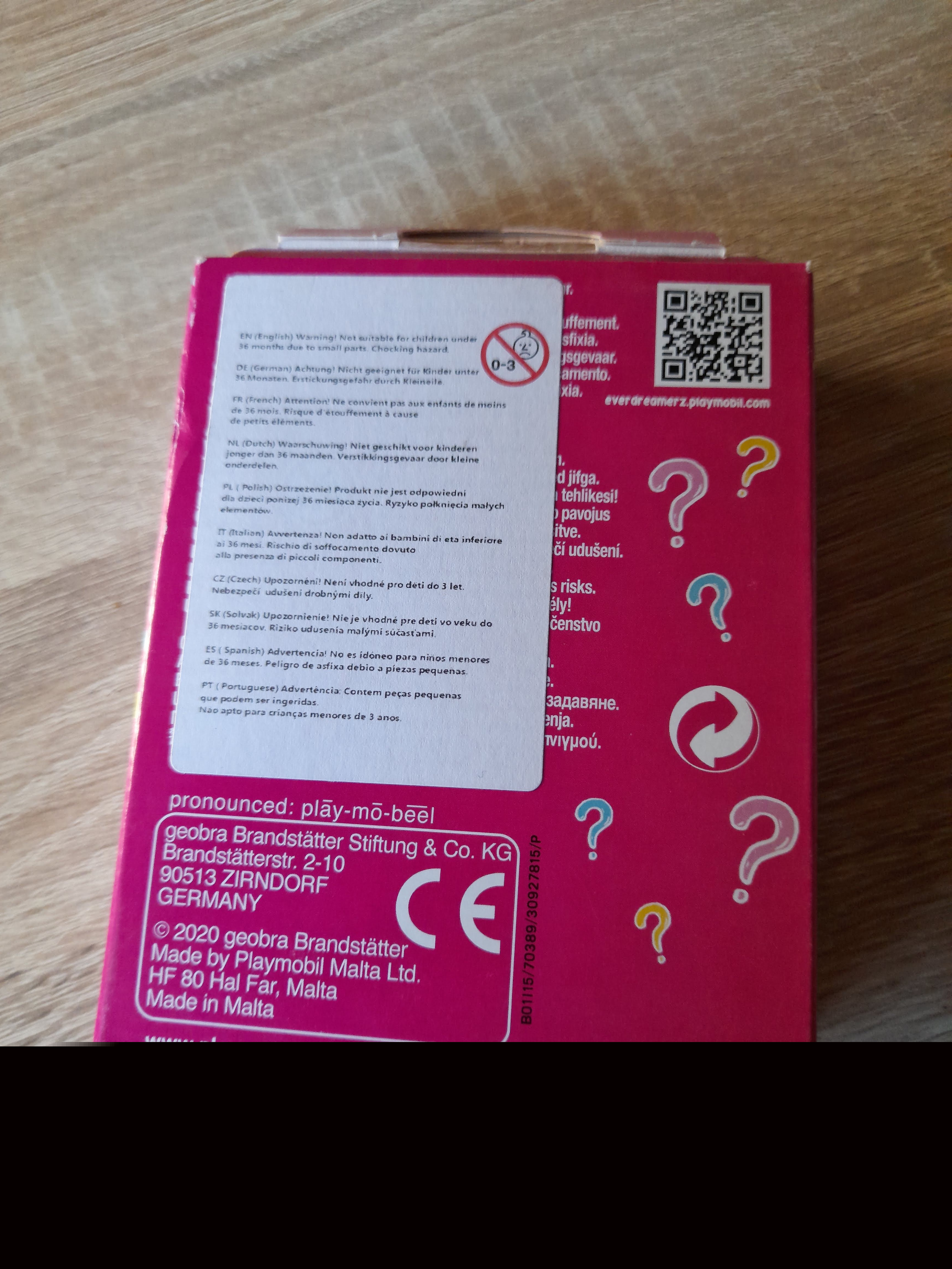 Staigmenų dėžutė – Candy World Series 1 70389