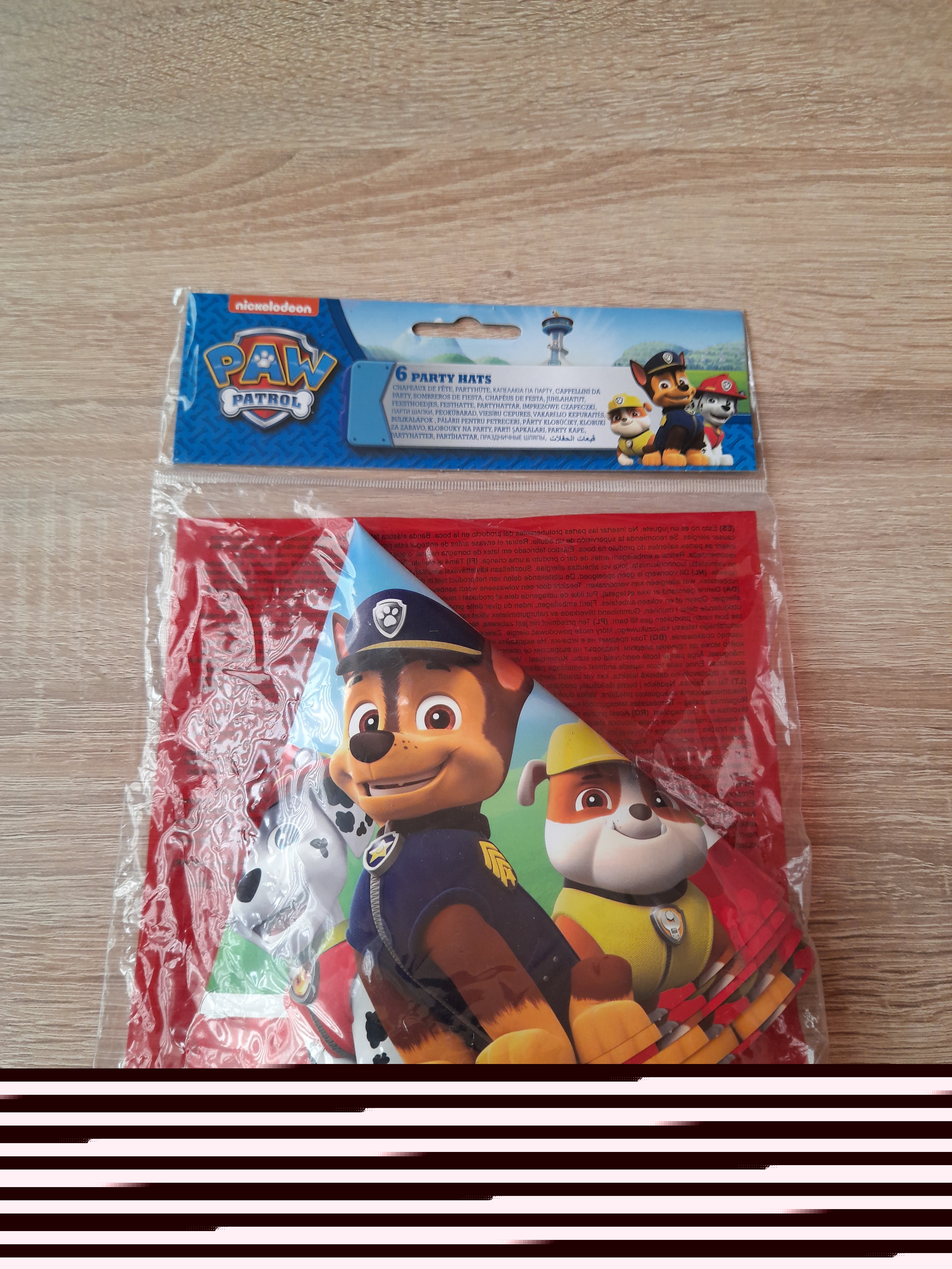 Paw patrol (šuniukai patruliai) kepuraitės, 6vnt.