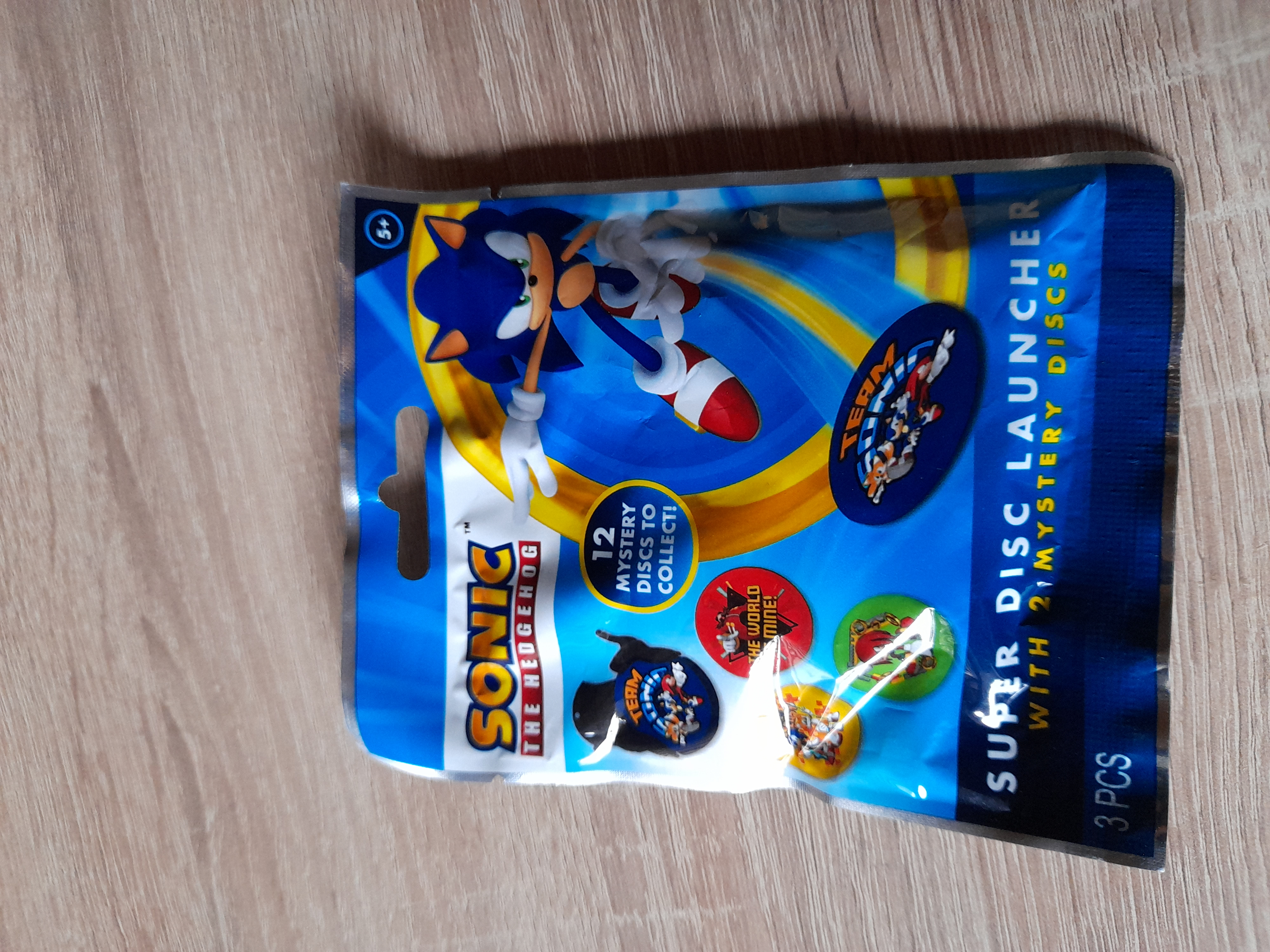 Sonic The Hedgehog disko paleidimo priemonė