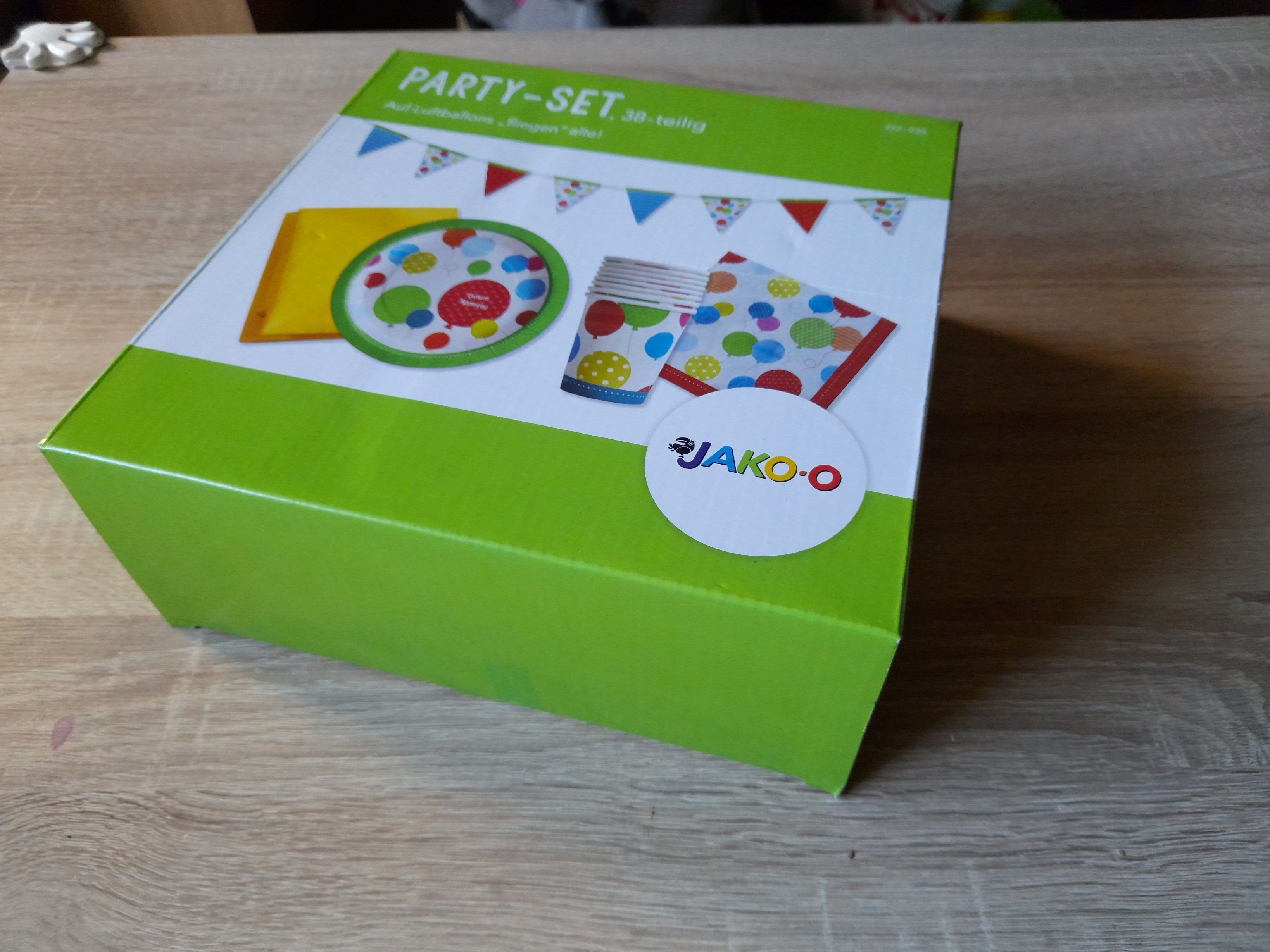 JAKO-O vakarėlių rinkinys, 38 vnt