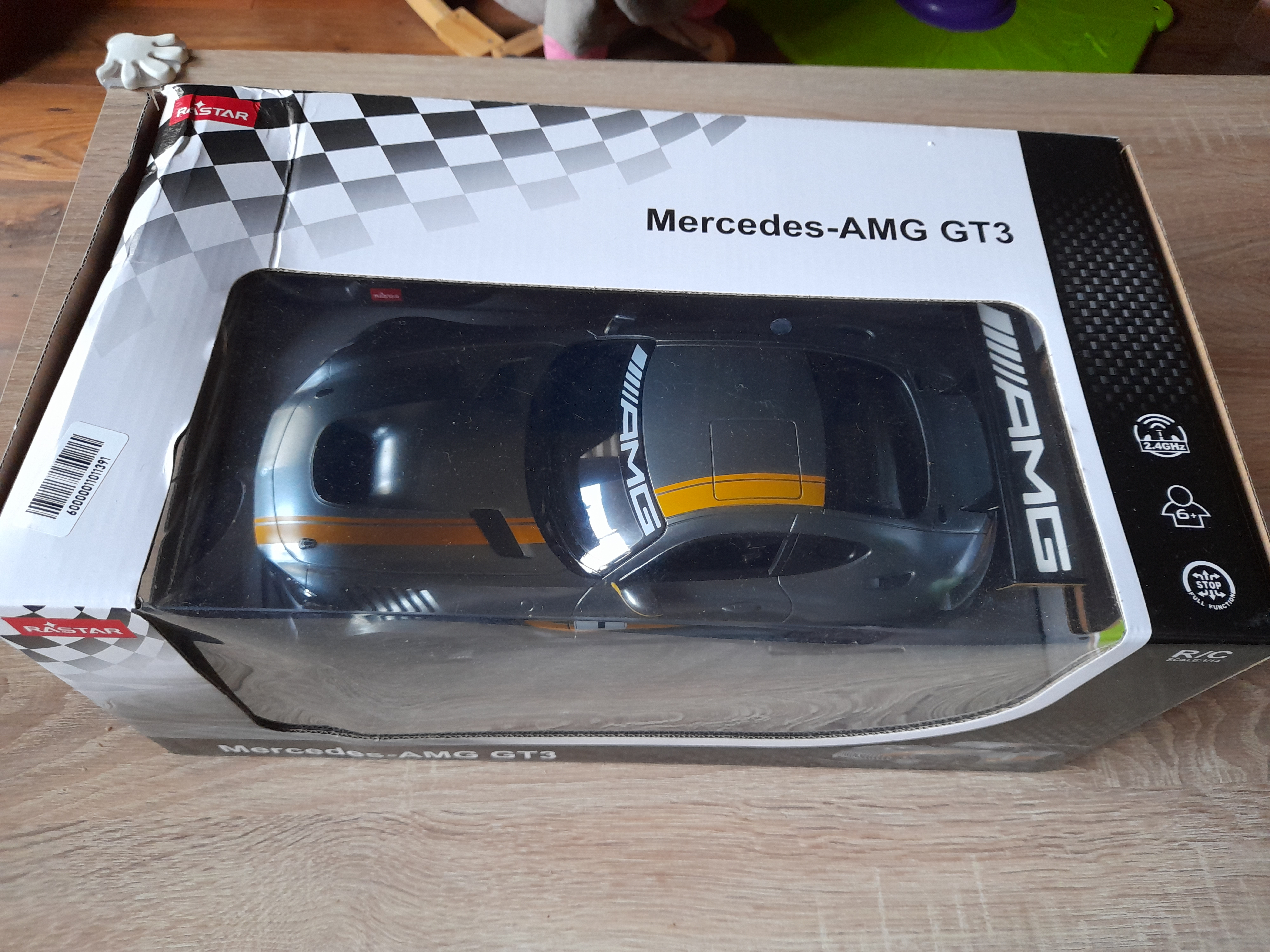 Mercedes-AMG GT3 Performance 1:14 pilka 2,4 GHz