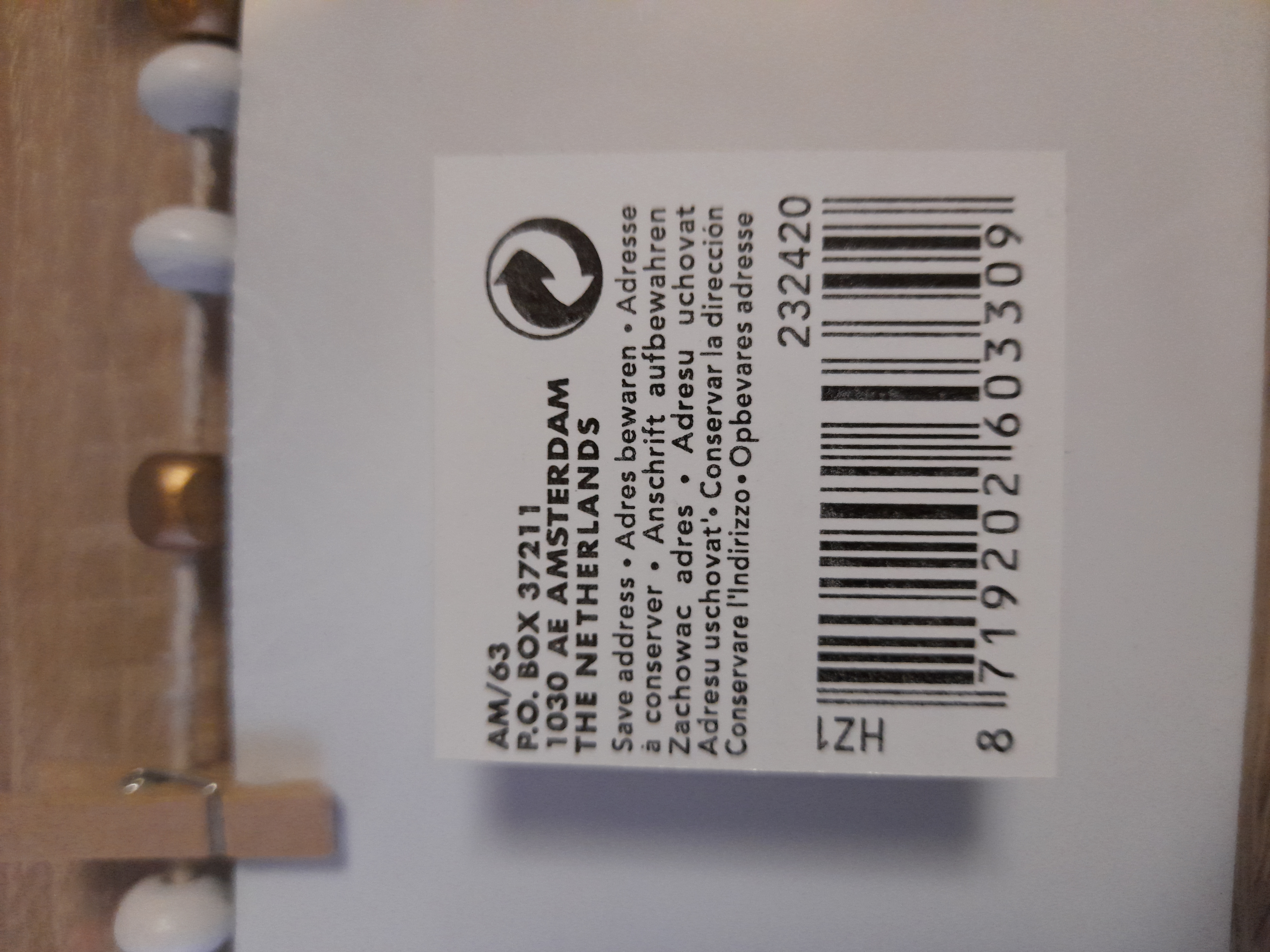 String Clip nuotraukų rėmelis.