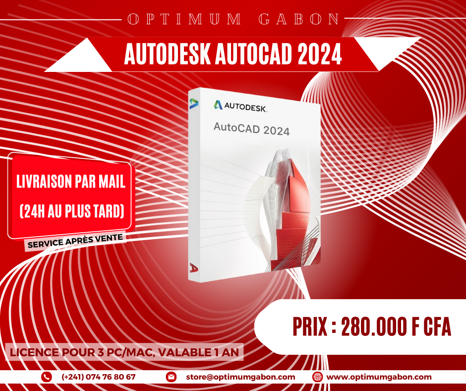 AuToCAD - Licence commerciale annuelle (3 appareils)