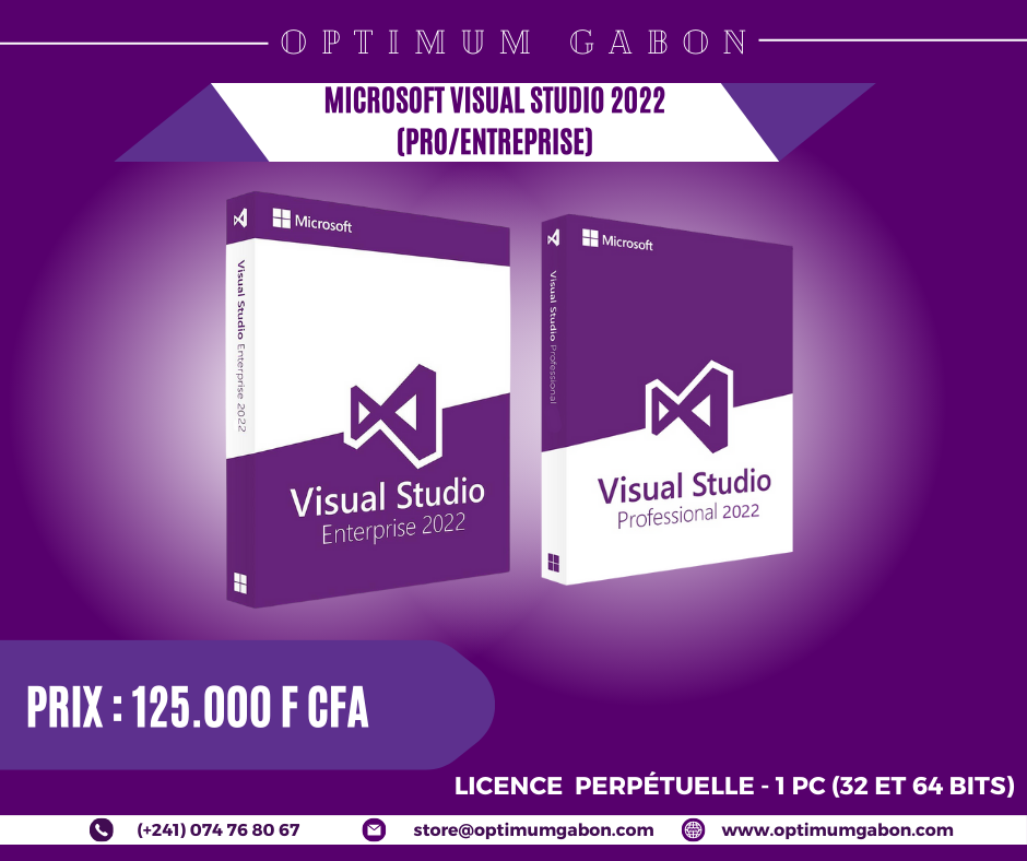 Microsoft Visual Studio 2022 (Pro / Entreprise)