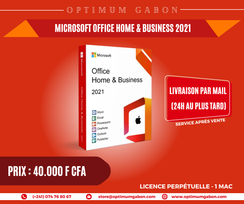 Microsoft Office 2021 Home & Business